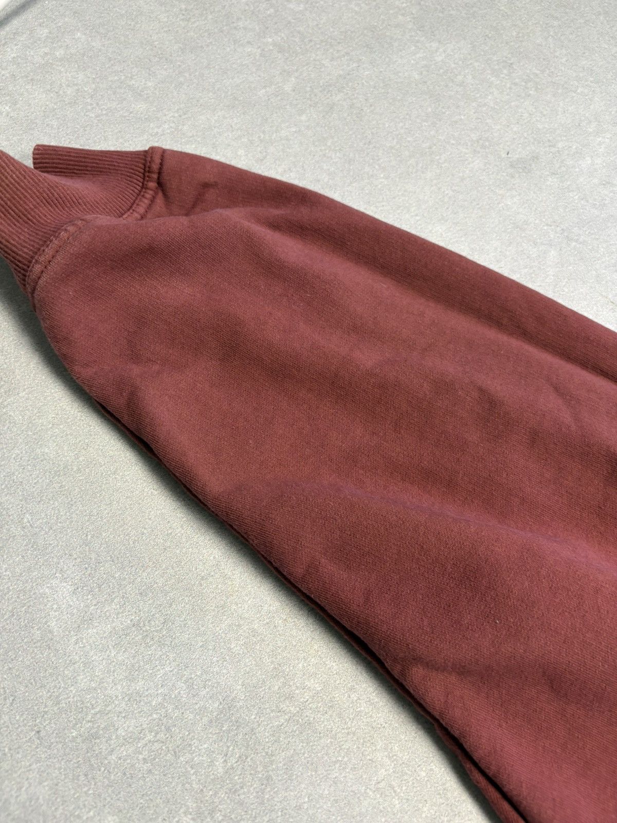Represent Clo. Represent Blanks Sun-Faded Burgundy Hoodie Streetwear Size L Size US L / EU 52-54 / 3 - 13 Thumbnail