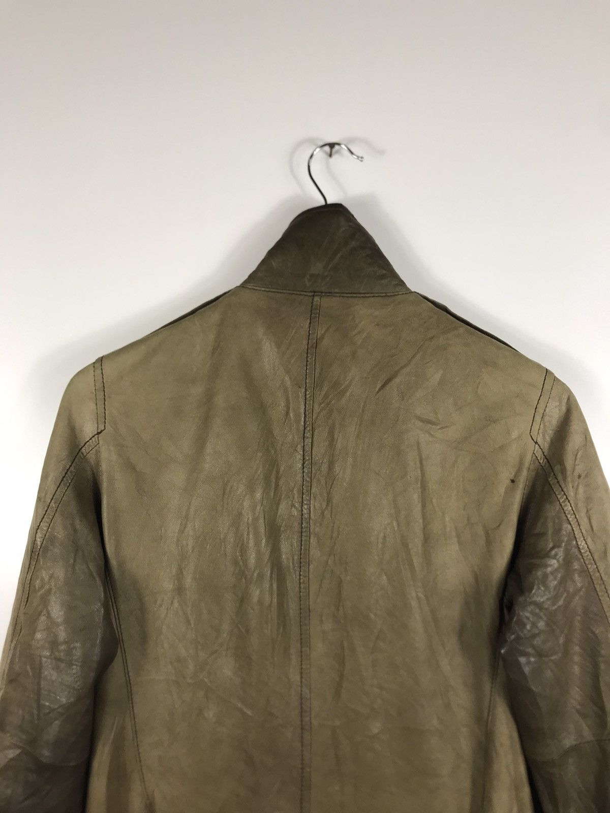 Ships Jet Blue ⚡️Vintage Ships Jet Blue Distressed Leather Jacket Size US S / EU 44-46 / 1 - 20 Thumbnail