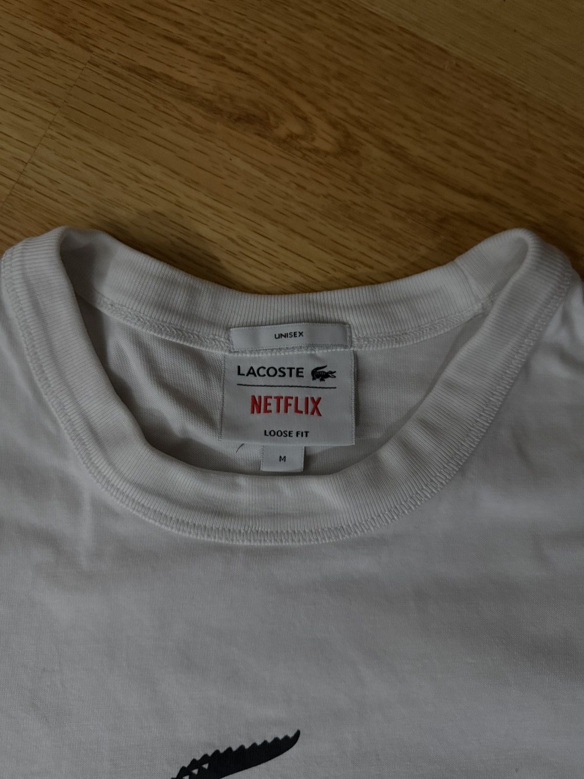 Lacoste LACOSTE X NETFLIX T-SHIRT Size US M / EU 48-50 / 2 - 2 Thumbnail