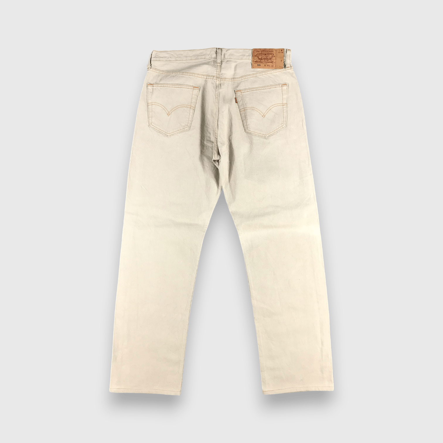 Levi's Vintage 90s Light Wash Levis 501 Jeans-J1833 Size US 36 / EU 52 - 2 Thumbnail