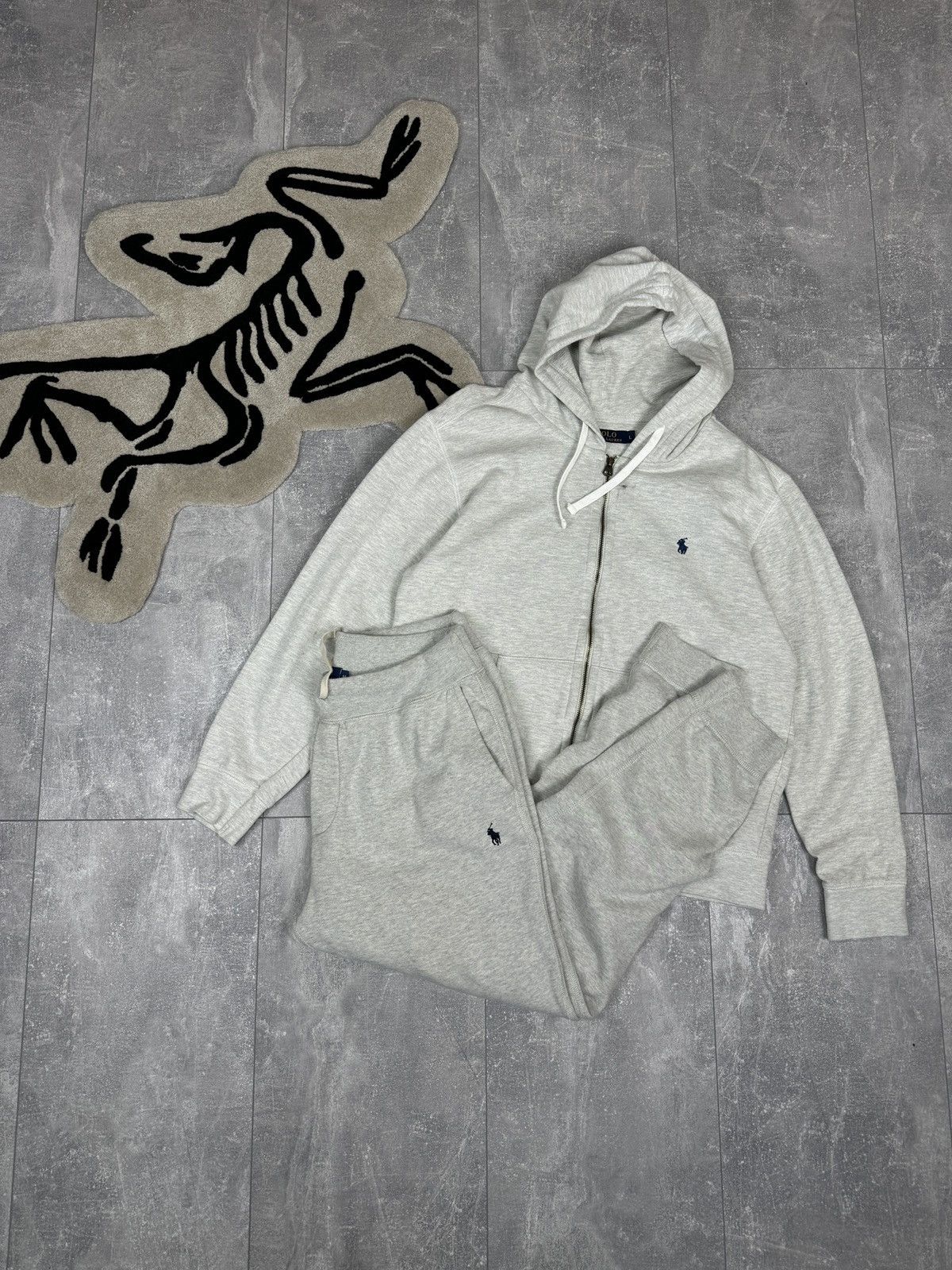 Polo Ralph Lauren × Vintage Mens Vintage Polo Ralph Lauren suits pants zip hoodie y2k Size US M / EU 48-50 / 2 - 1 Thumbnail