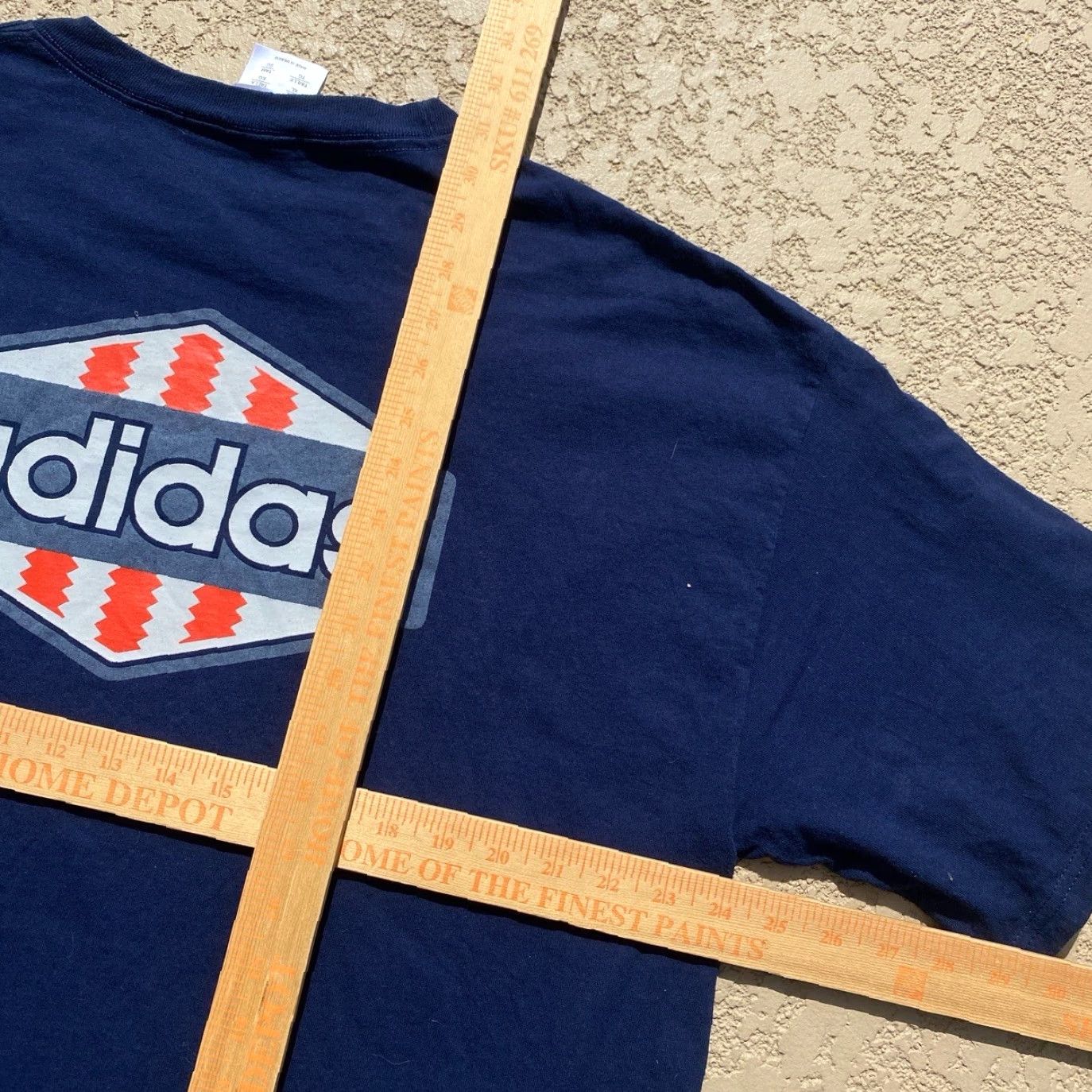 Adidas VINTAGE Adidas Shirt Mens XL Blue Spell Out Grunge Graphic USA 90s Y2K Shirt Mens XL Blue USA 90s Grunge Graphic Adidas Size US XL / EU 56 / 4 - 5 Thumbnail