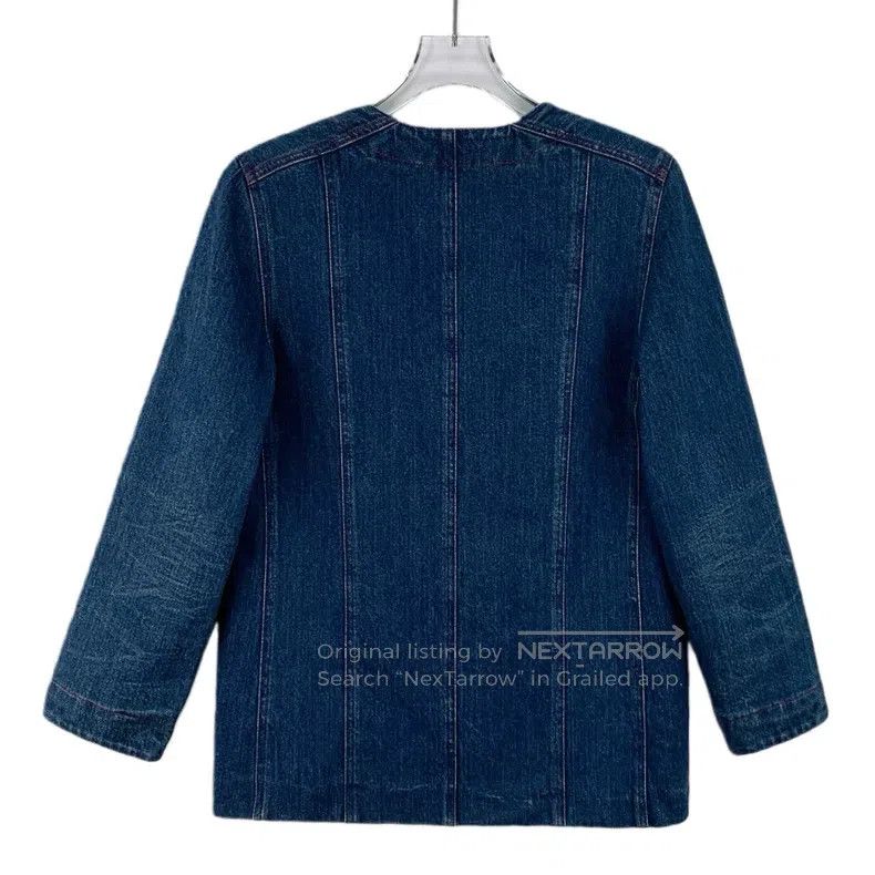 Gucci Gucci Dark blue multi-pocket cotton round-neck single-brea Size S / US 4 / IT 40 - 2 Thumbnail