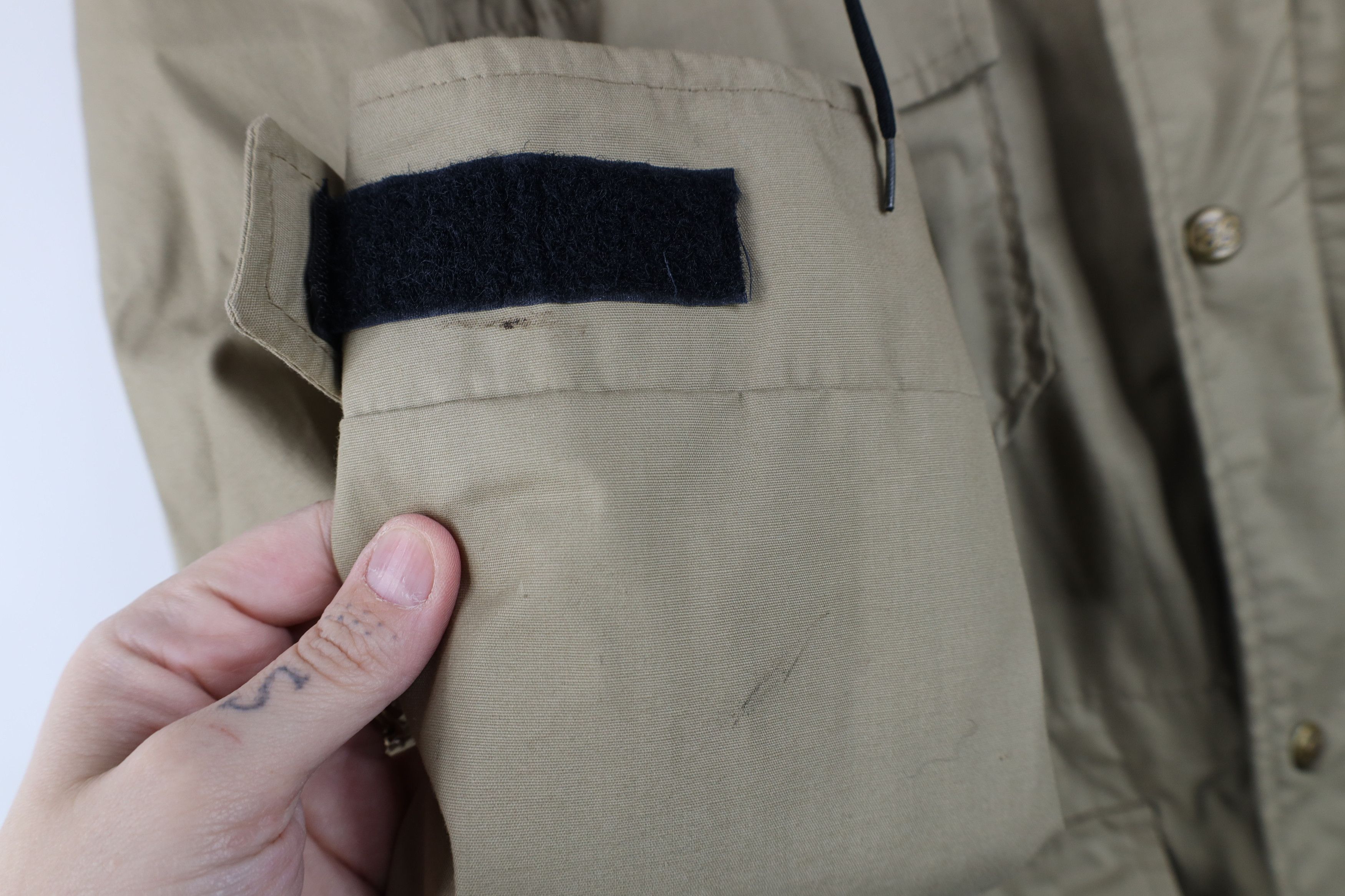 Eddie Bauer Vintage 80s 90s Eddie Bauer Hooded Parka Jacket Beige USA Size US XS / EU 42 / 0 - 5 Thumbnail