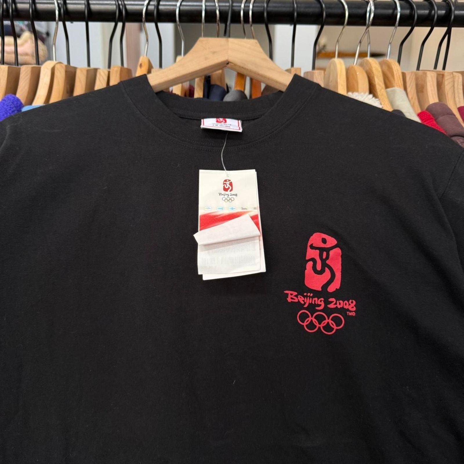 Other Vintage 2008 Beijing Olympics Brand NEW T-Shirt With Tags Size US L / EU 52-54 / 3 - 4 Thumbnail