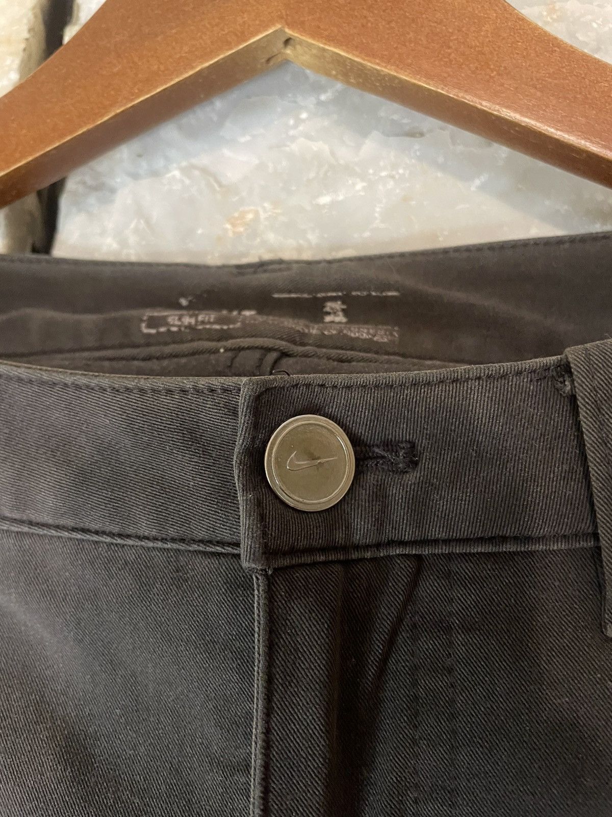 Vintage Vintage Black Nike Slack Casual Pants x Streetwear Size US 27 - 4 Thumbnail