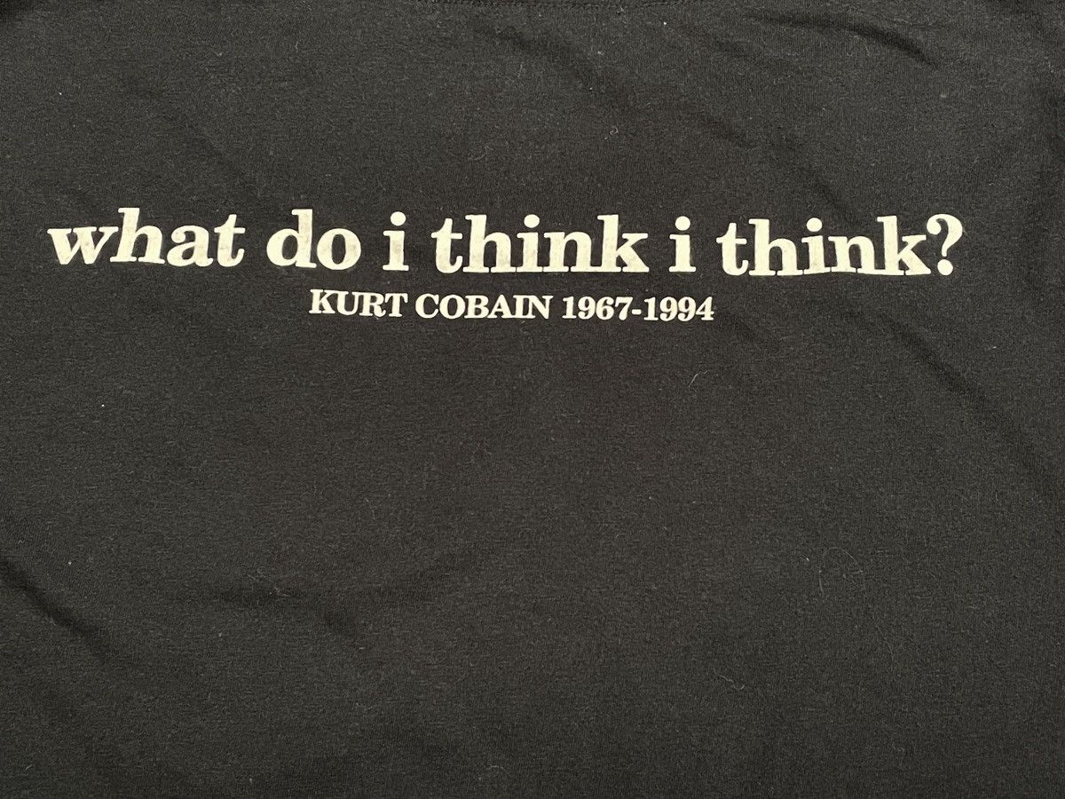 Hysteric Glamour Very Rare Vintage Hysteric Glamour Kurt Cobain T-shirt 2000s Size US M / EU 48-50 / 2 - 9 Thumbnail