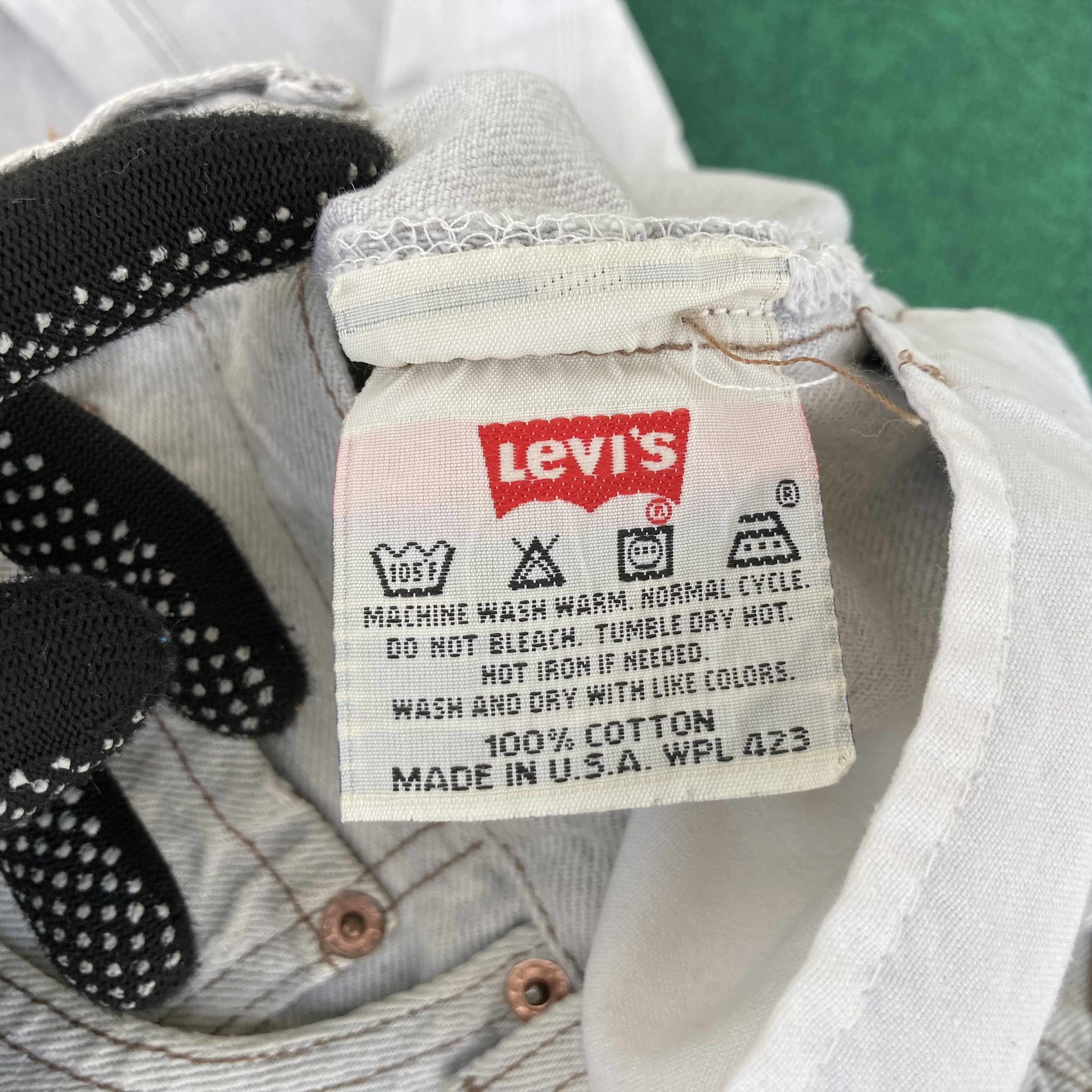 Levi's × Vintage Vtg Levis 501 Faded Sz 34 Punk Grunge Jeans Size US 34 / EU 50 - 4 Thumbnail