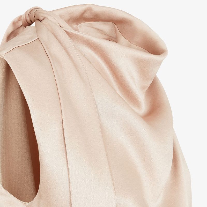Fendi o1loc1c0426 Dress in Beige Size L / US 10 / IT 46 - 3 Thumbnail