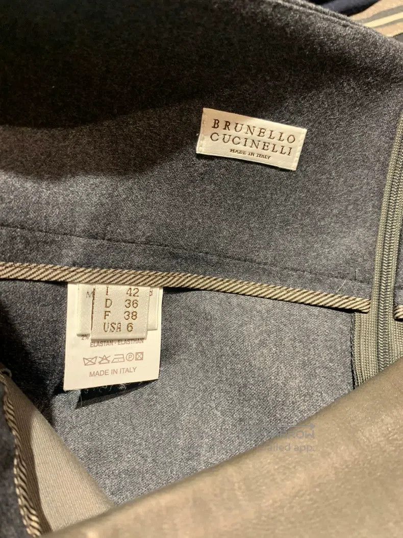 Brunello Cucinelli Brunello Cucinelli Skirt Size 27" / US 4 / IT 40 - 2 Thumbnail