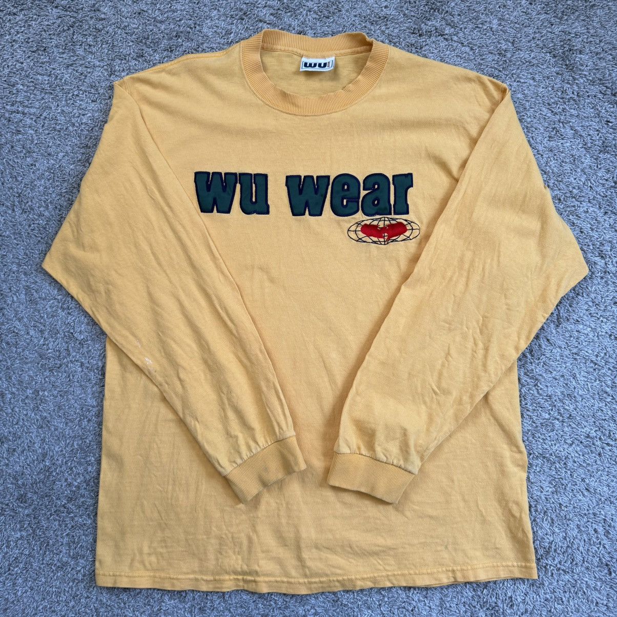 Wu-Tang Clan 🔴Wu-Wear Shirt Size XL Wu-Tang Vintage Yellow Longsleeves Size US XL / EU 56 / 4 - 5 Thumbnail