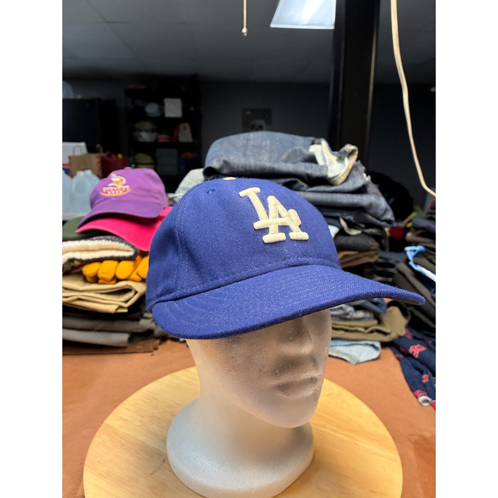 New Era Los Angeles Dodgers Hat Size 7 | New Era 59FIFTY Fitted Cap Size ONE SIZE - 8 Thumbnail