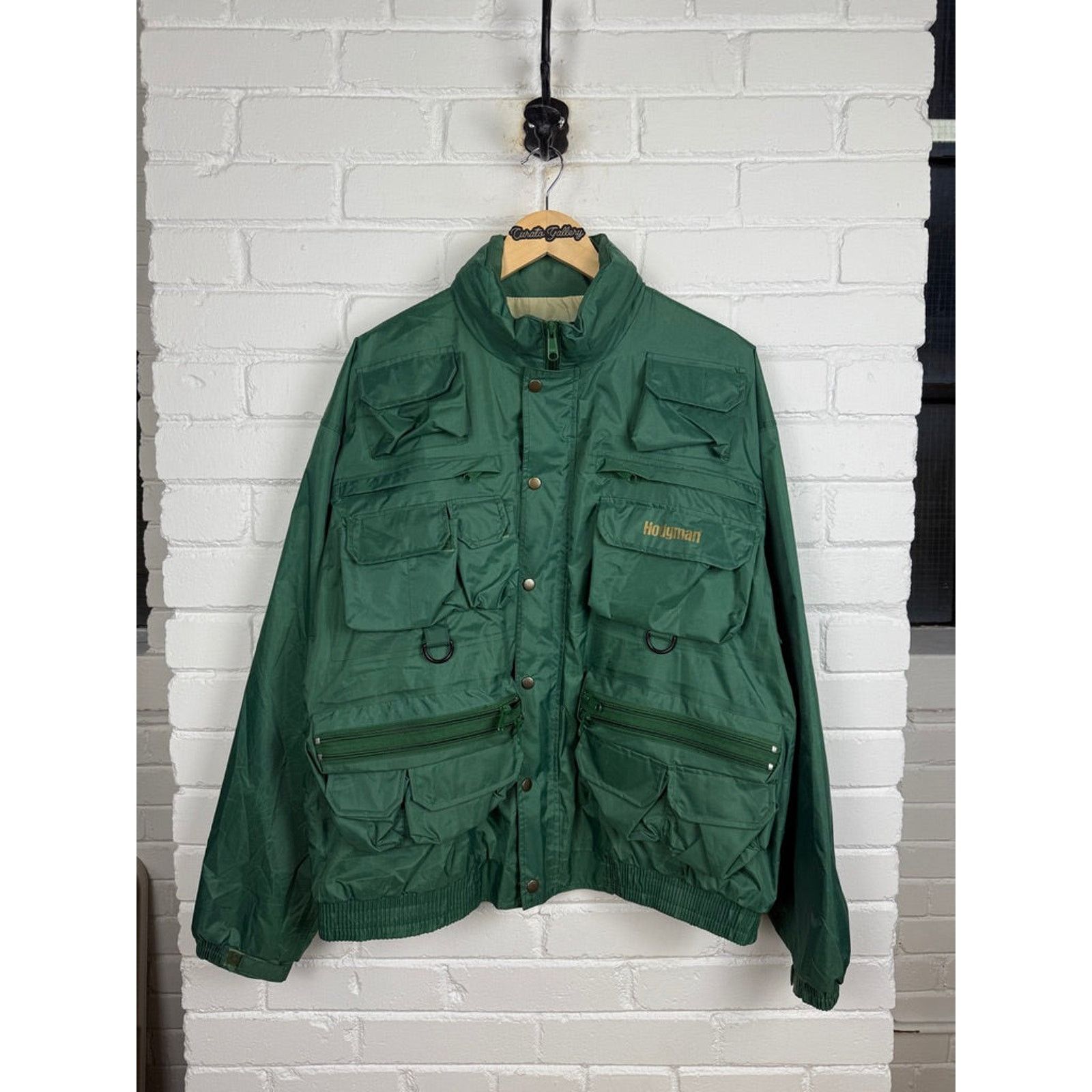Vintage 80s/90s Holgman Lakestream Fly Fishing Multi L