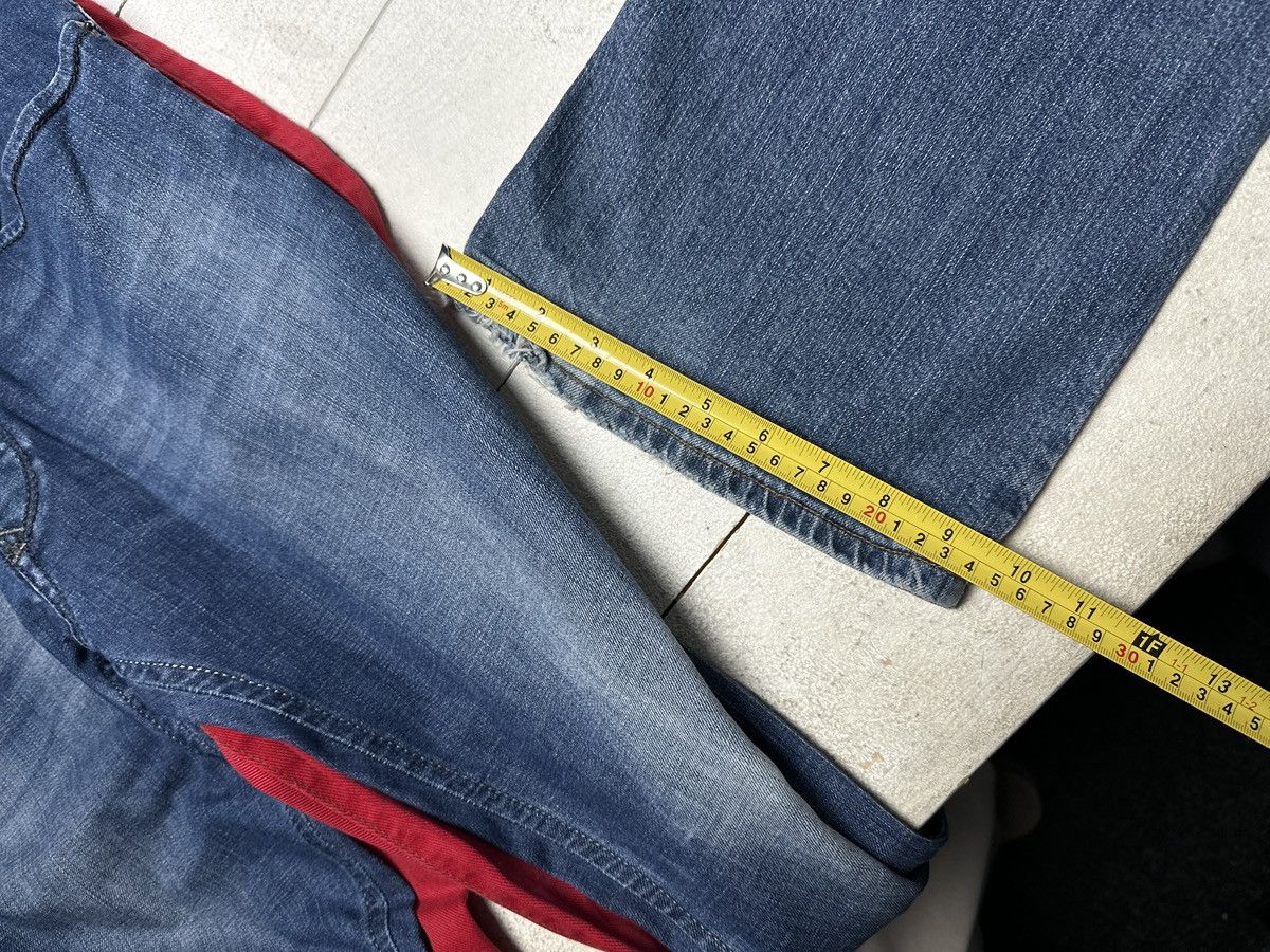 Levi's BOOTCUT🚨Vintage 90s Levis Jeans 525 69 Light Wash Denim Size 32" / US 10 / IT 46 - 17 Thumbnail