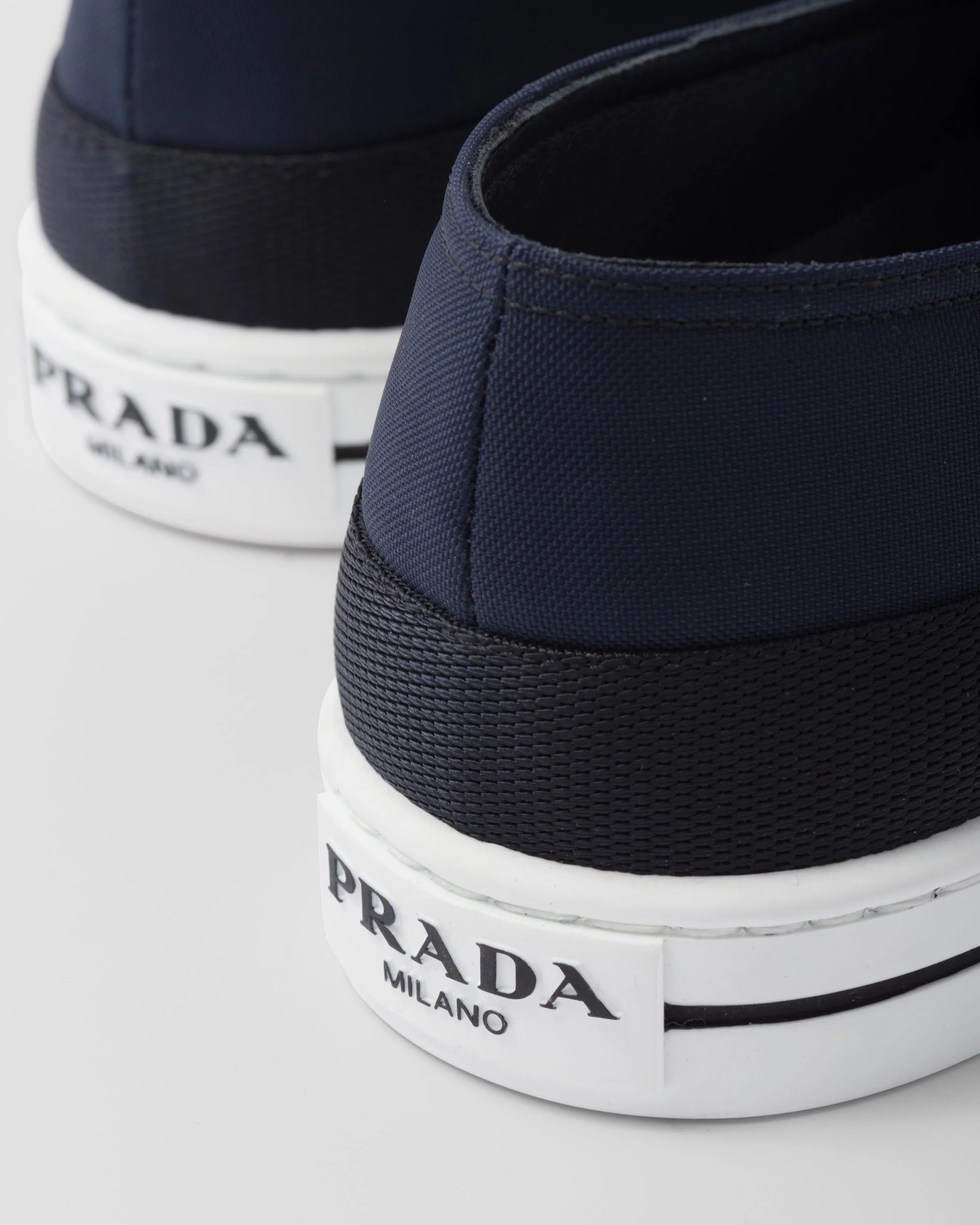 Prada o1srvl11e0226 Re-Nylon Slip-On Sneakers in Blue Size US 10 / EU 43 - 5 Thumbnail