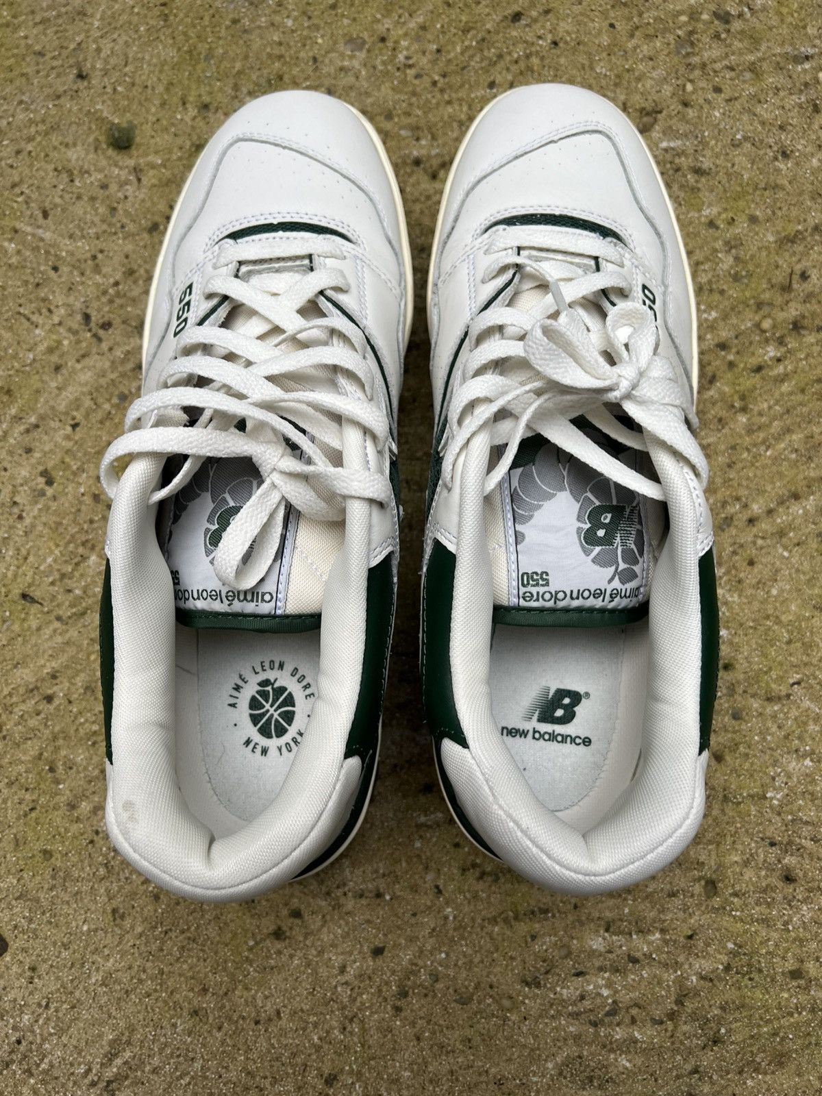 Aime Leon Dore × New Balance Aime Leon Dore New Balance 550 Green Size US 10.5 / EU 43-44 - 6 Thumbnail