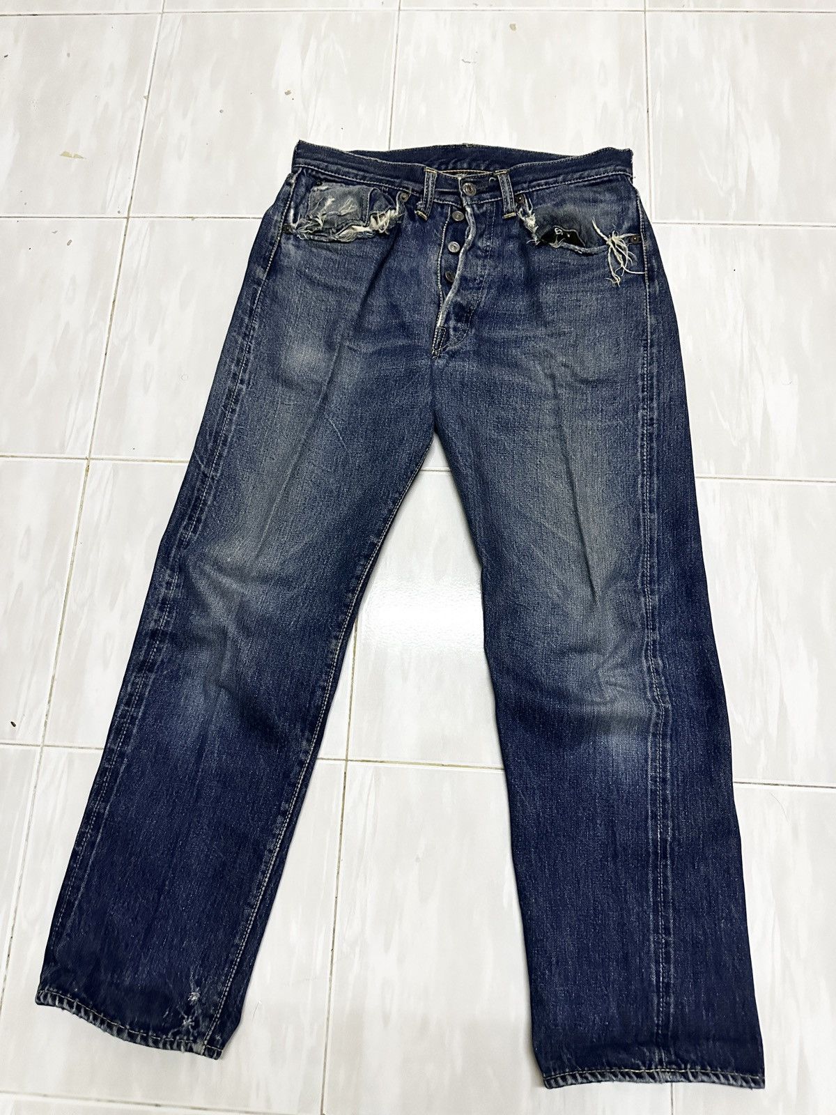 Levi's SOLD SOLD SOLD!! Vintage Levis big e 501 hidden rivet 1950’s ...