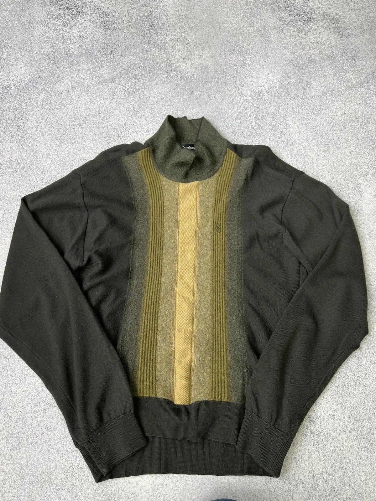 Vintage × Yves Saint Laurent Vintage Yves Saint Laurent cashmere old money style sweater Size US M / EU 48-50 / 2 - 5 Thumbnail