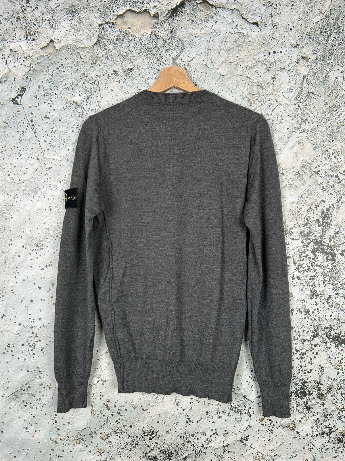 Designer × Stone Island Stone Island Wool Sweater Knit Patch Designer Rare Vintage Size US S / EU 44-46 / 1 - 5 Thumbnail