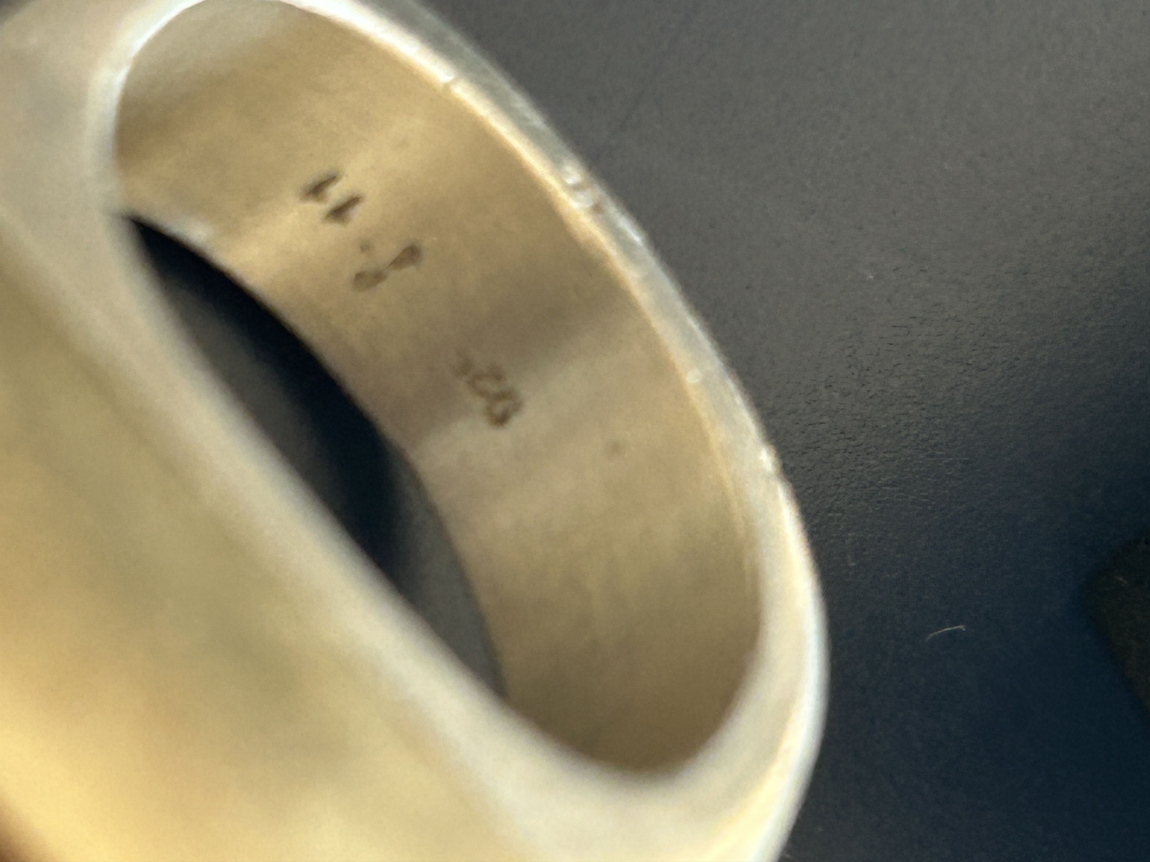 Parts Of Four PLATE RING size 11 Size ONE SIZE - 3 Thumbnail