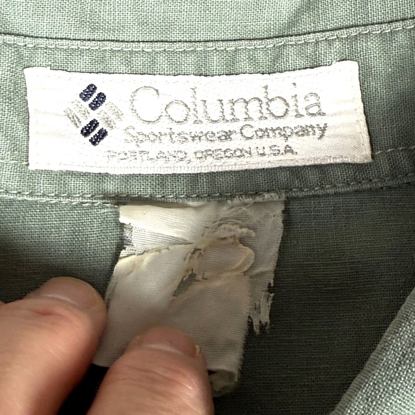 Vintage Columbia Large LS Shooting Shirt Button Up Hunting Outdoor Quilted Recoil Panel Size US XL / EU 56 / 4 - 3 Thumbnail