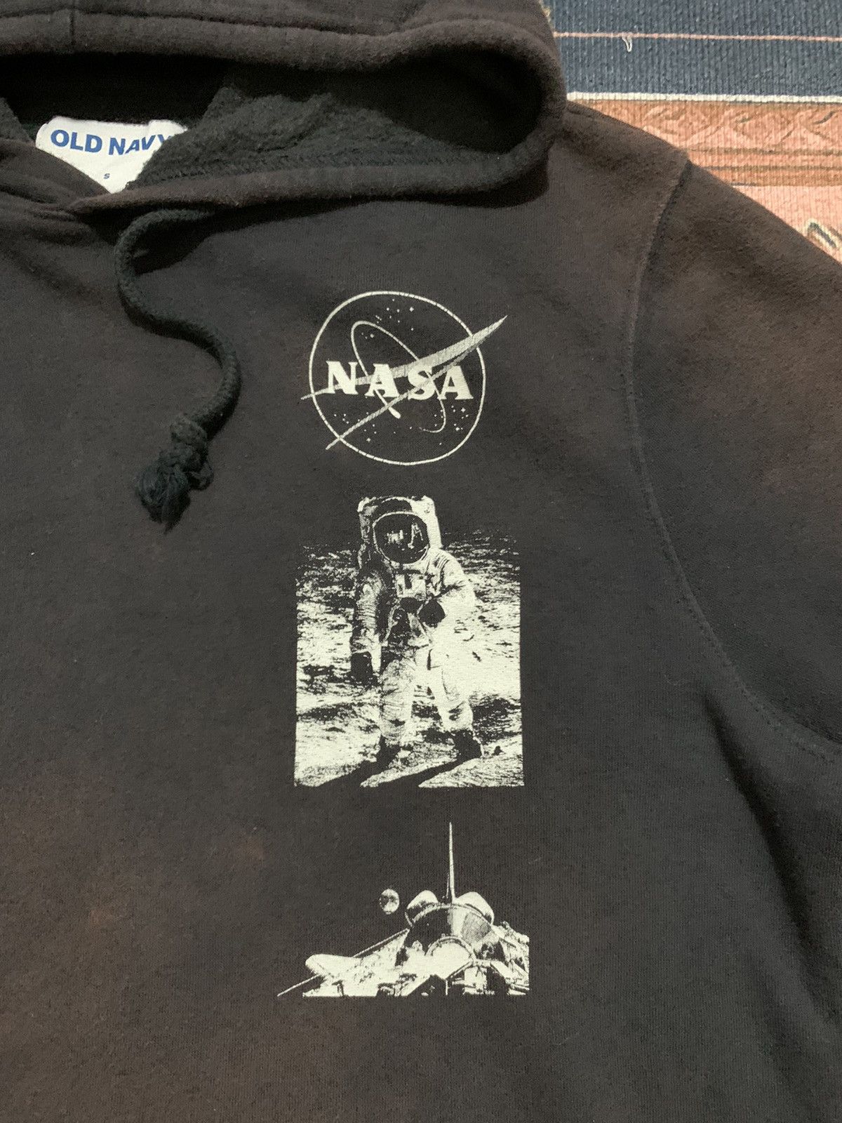 Old Navy Y2K Nasa hoodie Sun Faded Small Size US S / EU 44-46 / 1 - 9 Thumbnail