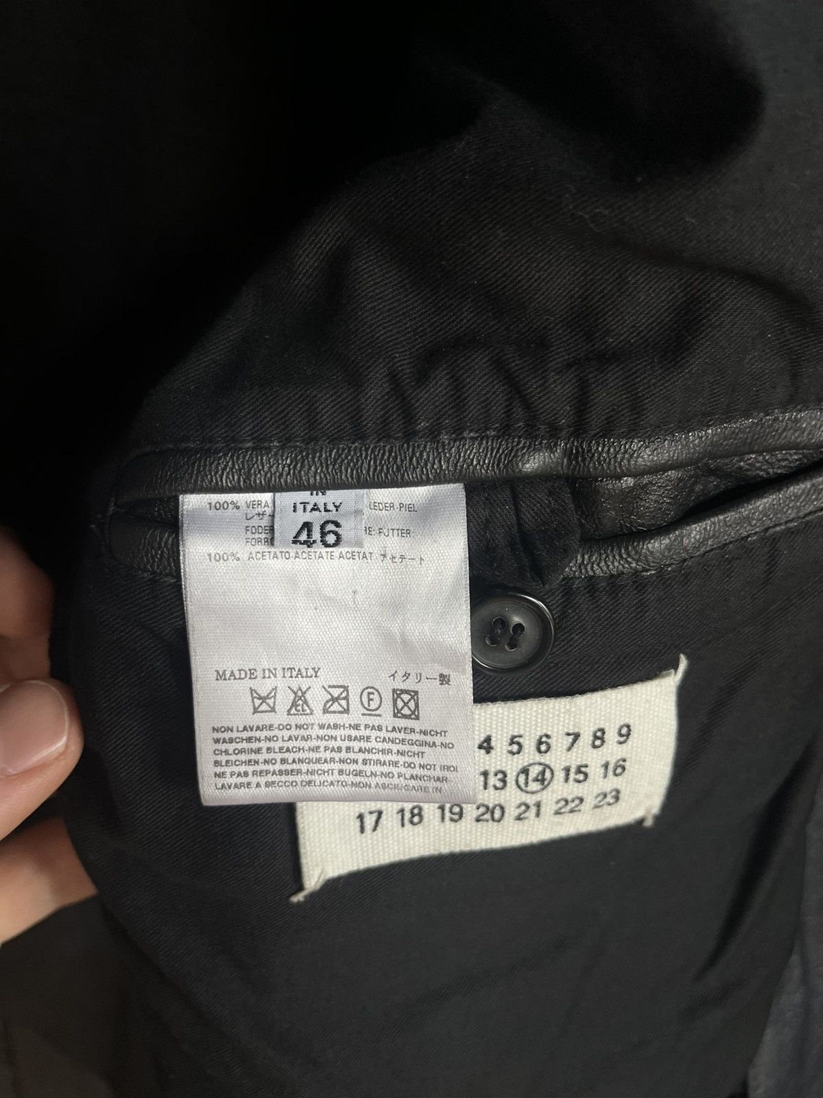 Maison Margiela FW2007 Martin Margiela 5 Zip Leather Jacket Size US S / EU 44-46 / 1 - 4 Thumbnail