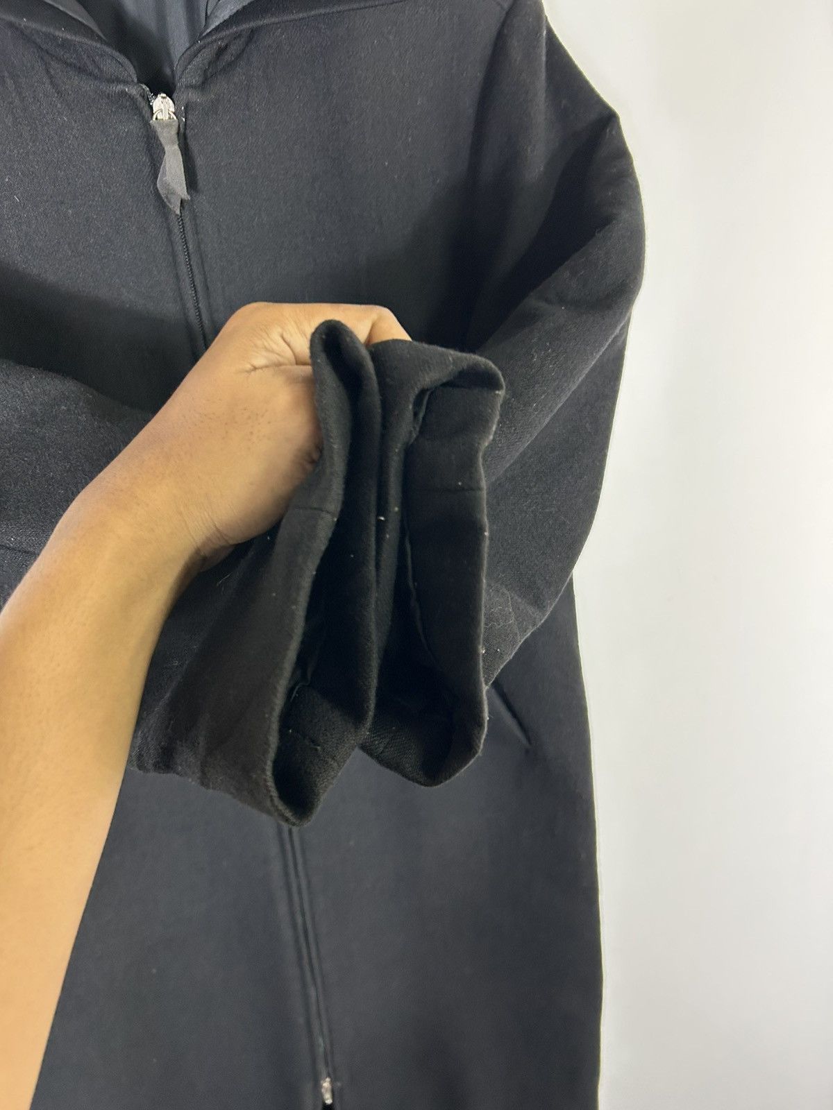 MAX&Co. Max & Co by Max Mara Wool Hoodie Zipper Long Jacket Size XS / US 0-2 / IT 36-38 - 7 Thumbnail
