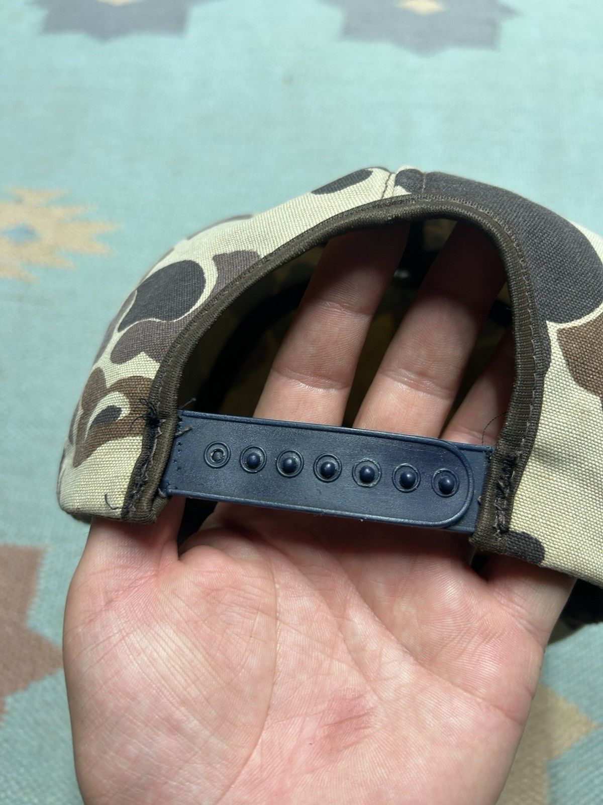 Vintage Vtg 80s SnapBack hat duck camo Heinz holland Michigan USA Size ONE SIZE - 8 Thumbnail