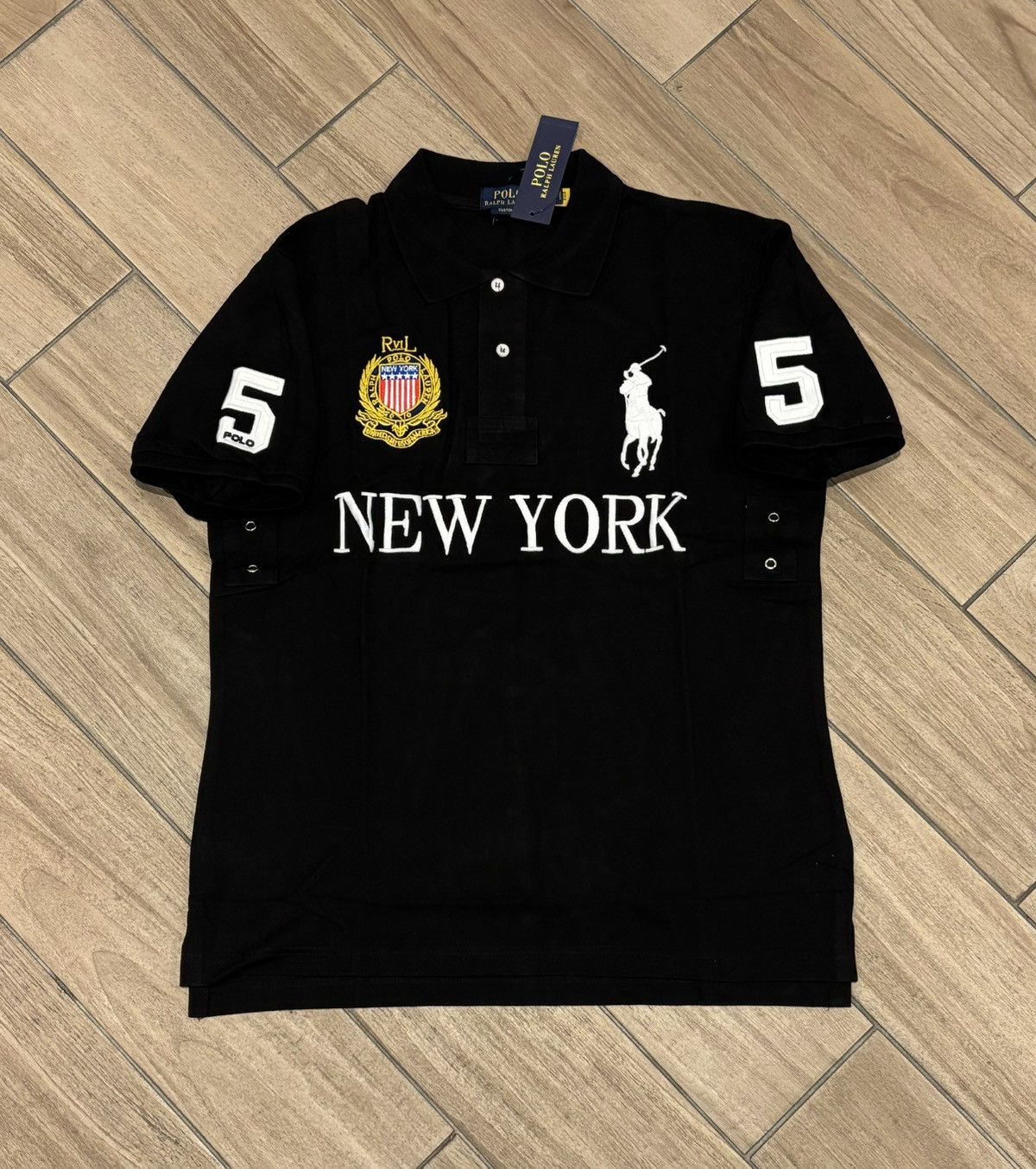 Ralph Lauren New York Ralph Lauren Polo Rare Classic Fit✅ Size US M / EU 48-50 / 2 - 2 Thumbnail