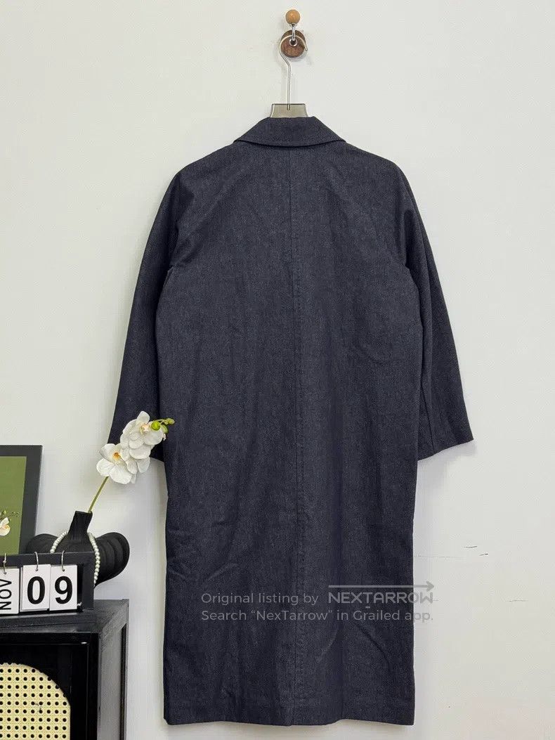 Max Mara Max Mara Double-breasted Denim Overcoat Size XS / US 0-2 / IT 36-38 - 4 Thumbnail