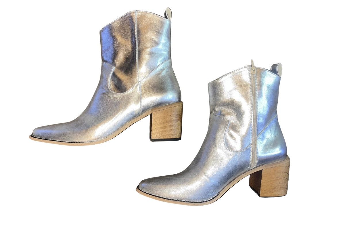 Other Handmade silver boots Size US 9 / IT 39 - 1 Thumbnail