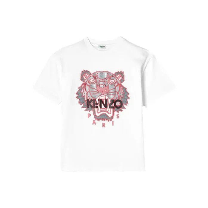 Kenzo KENZO Classic Tiger Print Short Sleeve T-Shirt 0079 Size US XL / EU 56 / 4 - 1 Thumbnail