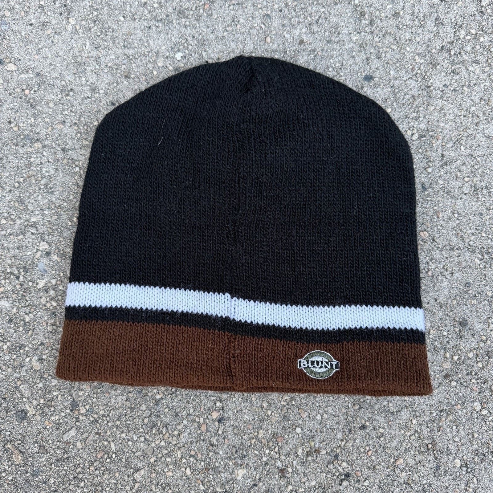 Vintage Vintage 90s BLUNT Wool Beanie Made In USA Skater RARE Size ONE SIZE - 2 Thumbnail
