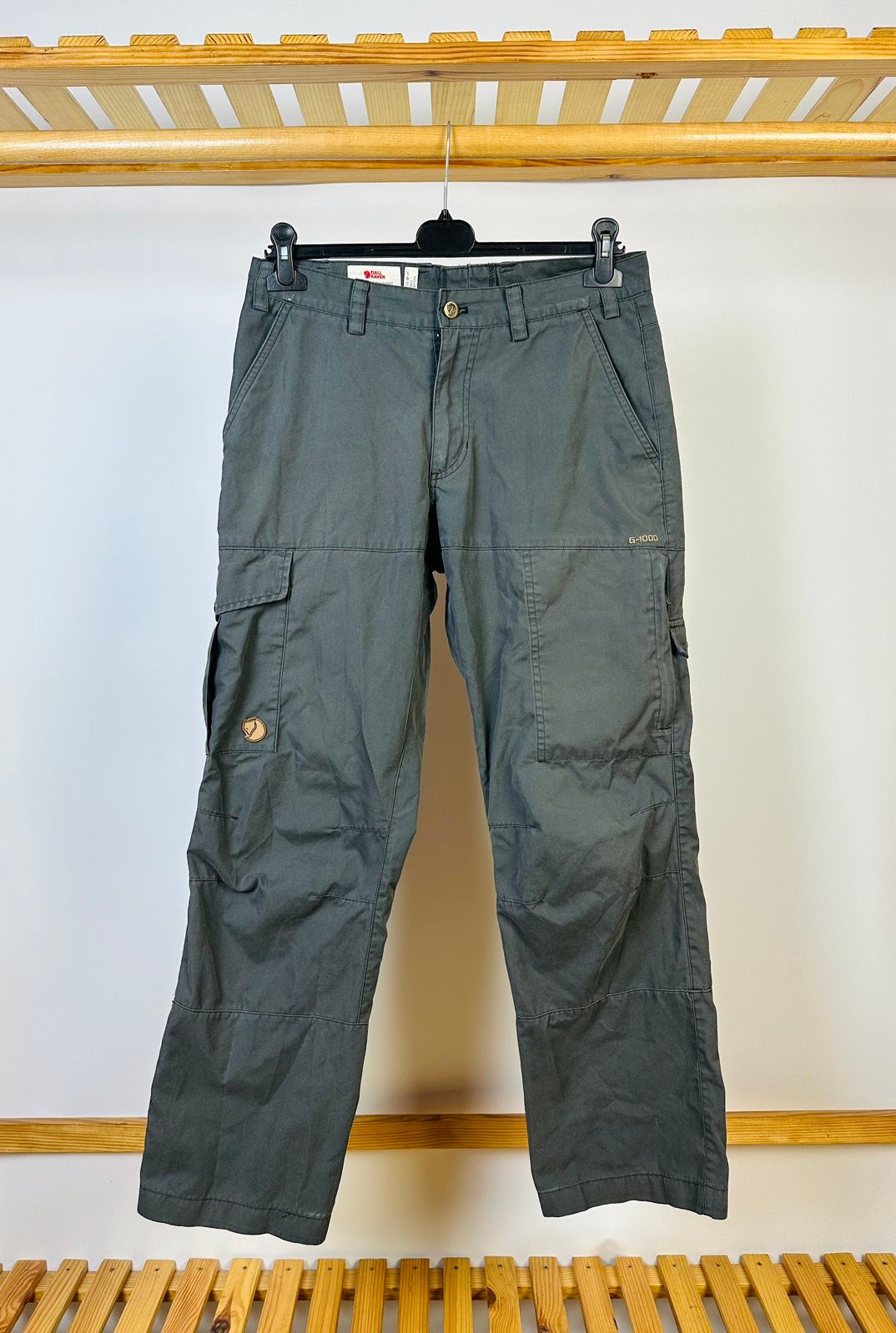 Pre-owned Fjallraven X Outdoor Life Fjallraven G-1000 Outdoor Pants Cargo Jogger In Grey
