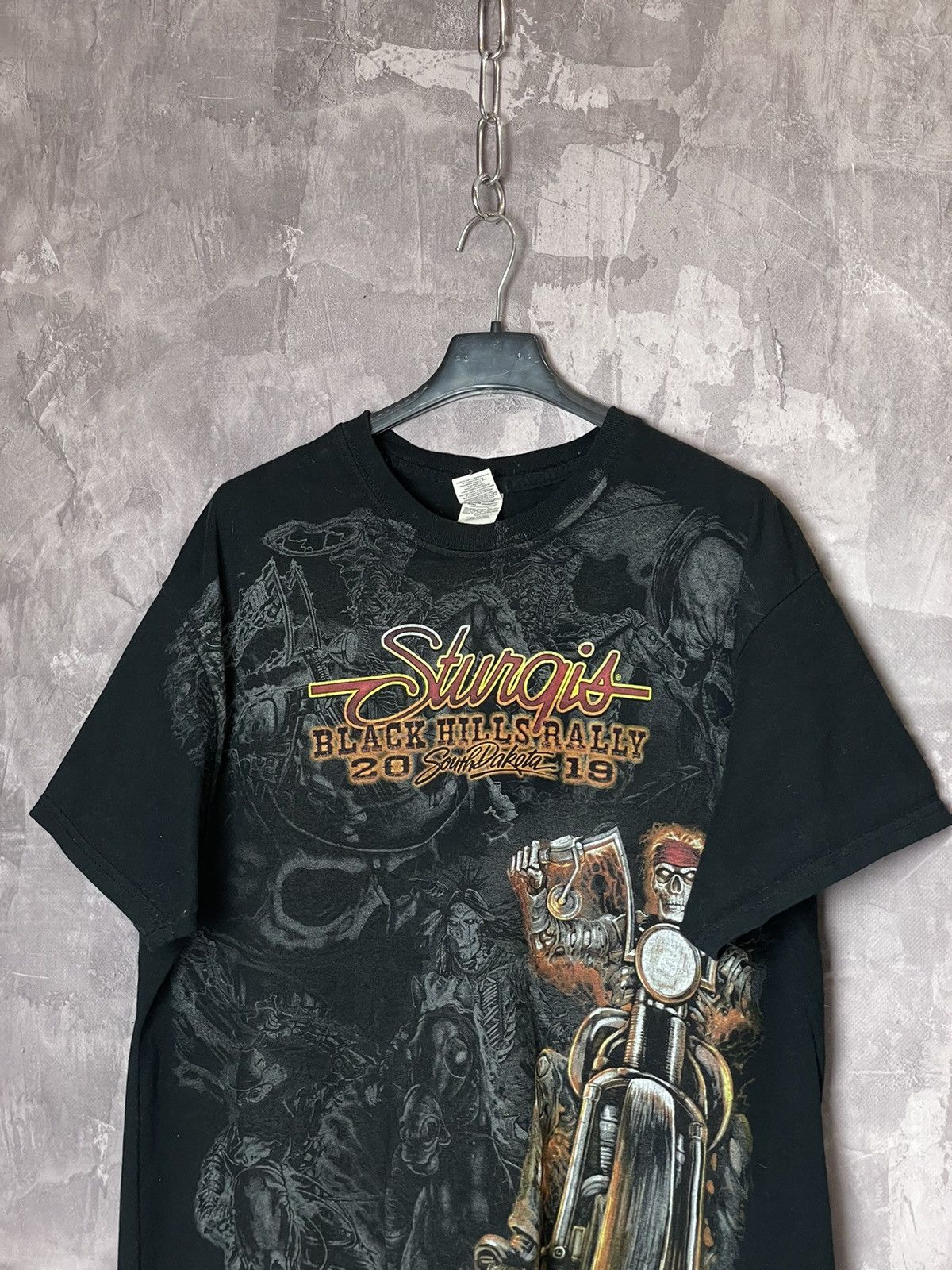 Band Tees × West Coast Choppers Vintage Sturgis Black Hills Rally 2019 T Shirt Size US L / EU 52-54 / 3 - 2 Thumbnail