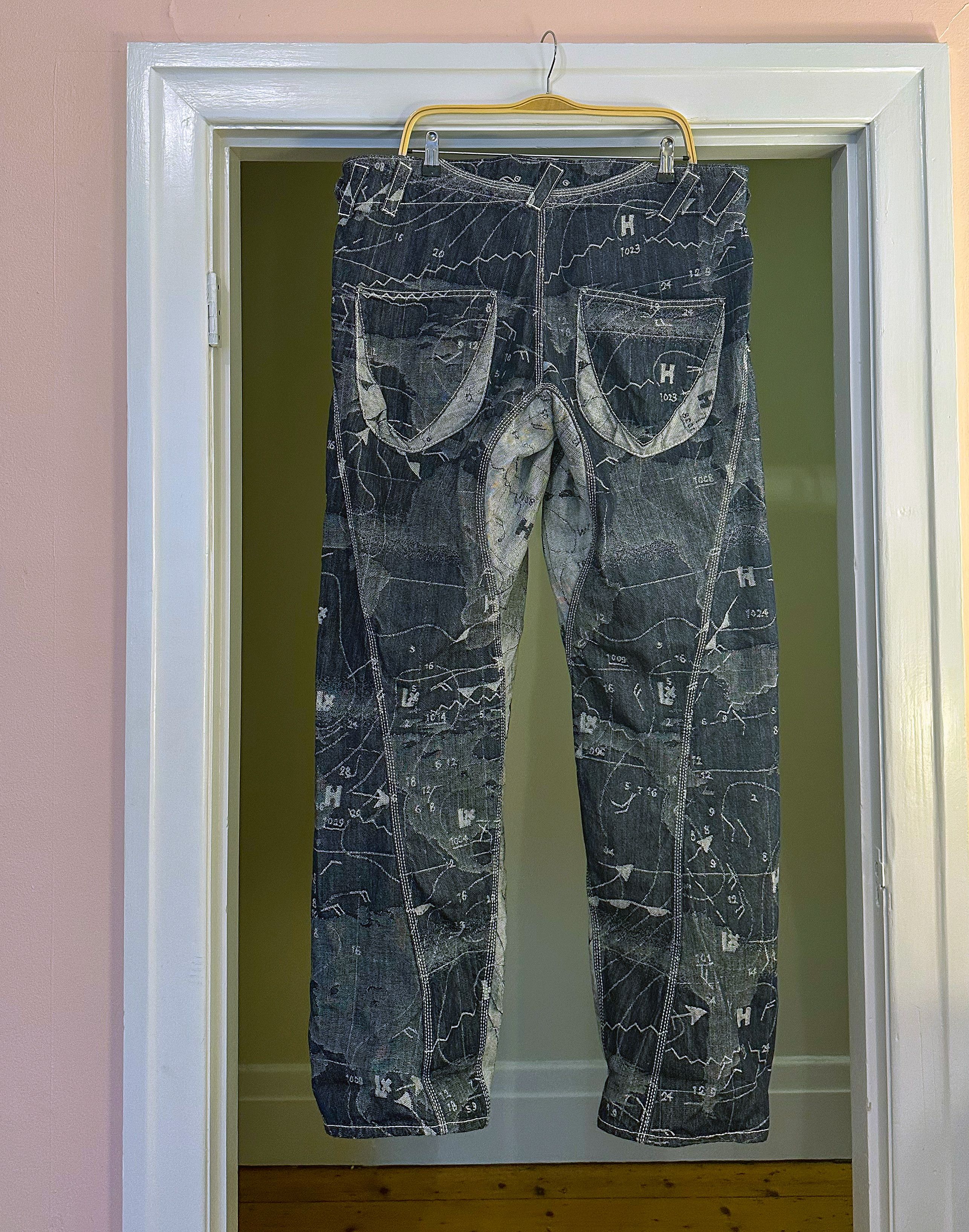 Issey Miyake SS08 A.P.O.C. Denim "CARBON NEUTRAL" set Size US 34 / EU 50 - 3 Thumbnail