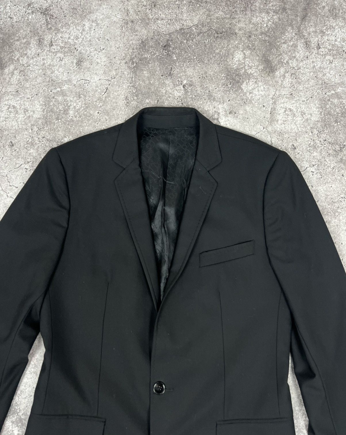 Dolce & Gabbana Dolce & Gabbana Martini Lana Virgin Wool Blazer Size 48R - 4 Thumbnail