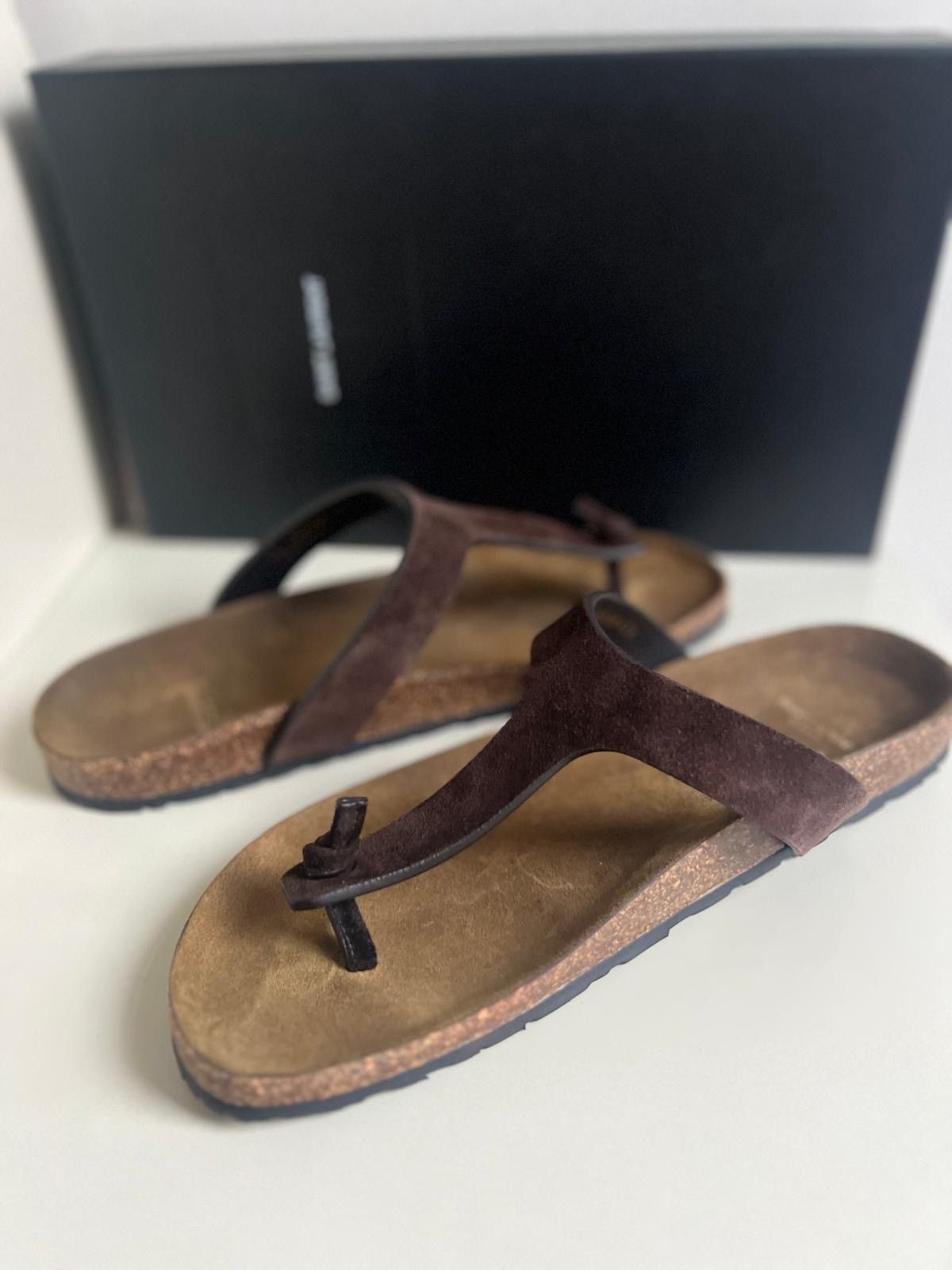 Saint Laurent Paris New Saint Laurent Fabrice men sandals IT43.5/US 10.5/UK 9.5 Size US 10.5 / EU 43-44 - 16 Thumbnail