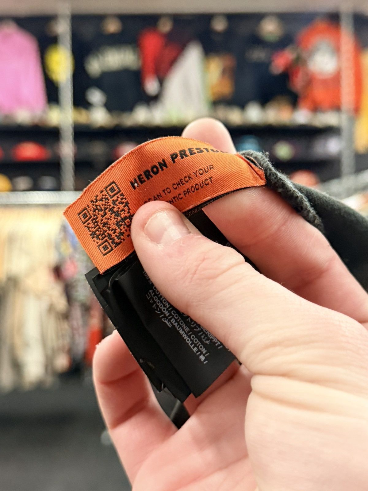 Heron Preston Heron Preston HPC Security Tee Size US XL / EU 56 / 4 - 4 Thumbnail