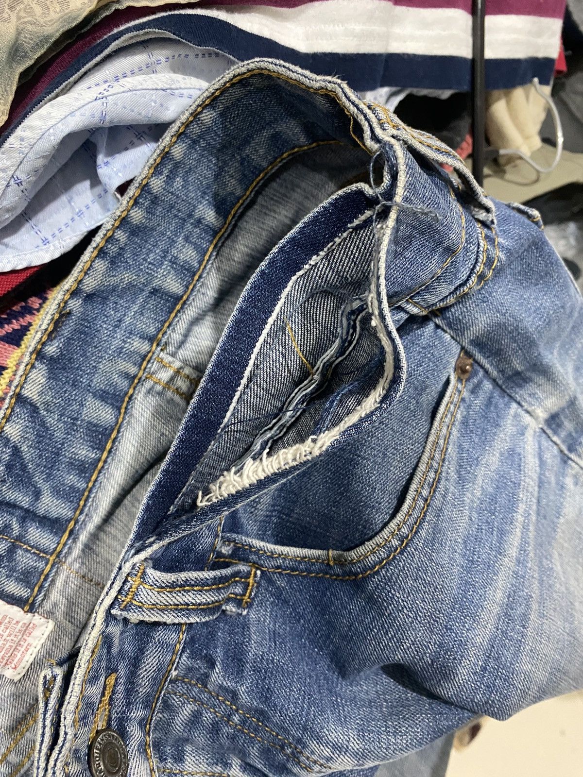 Momotaro Jeans Momotaro Jeans Destress Size US 32 / EU 48 - 9 Thumbnail