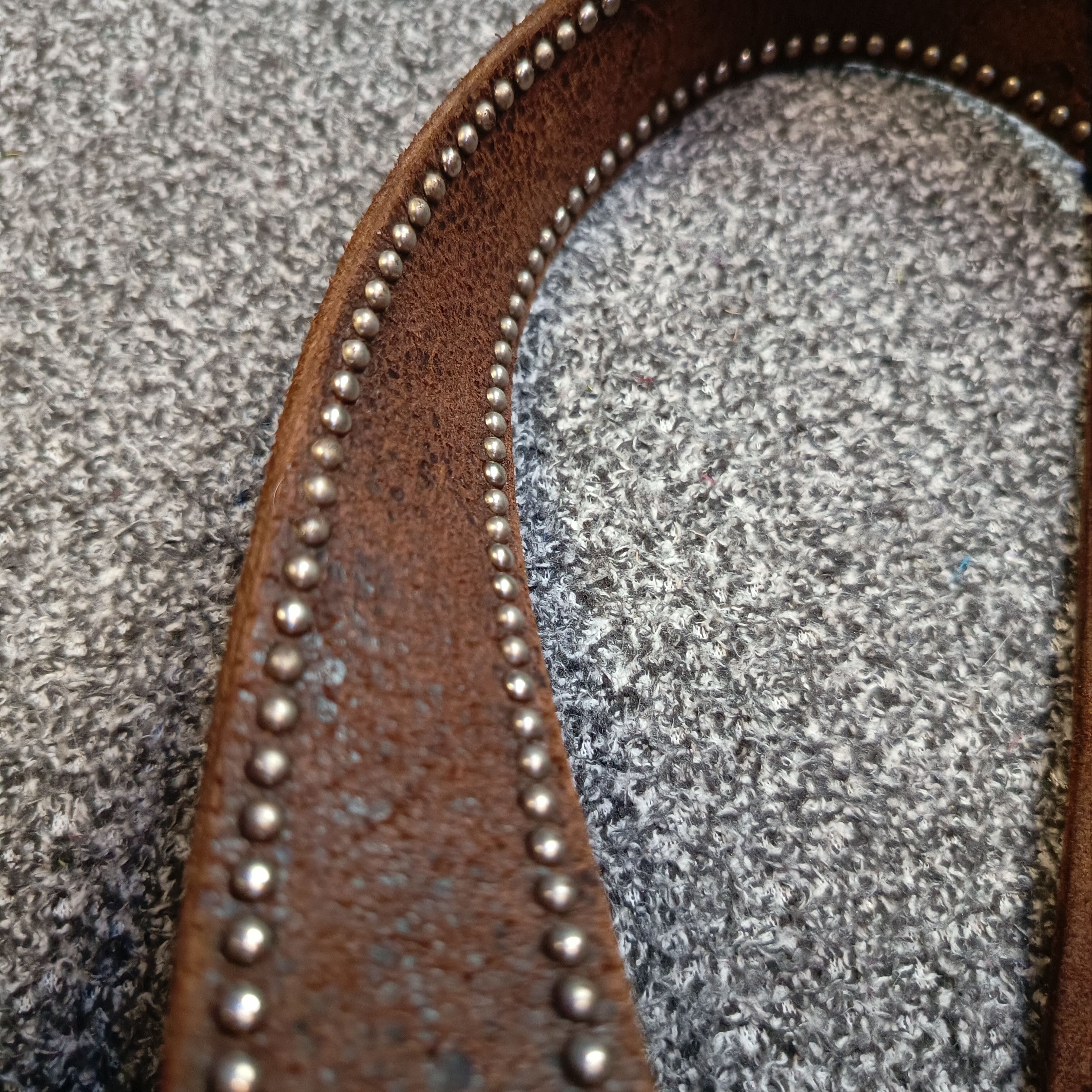 Japanese Brand 🔥🔥 Vintage Studded Japanese Rare Gem Stone Belts Size ONE SIZE - 5 Thumbnail