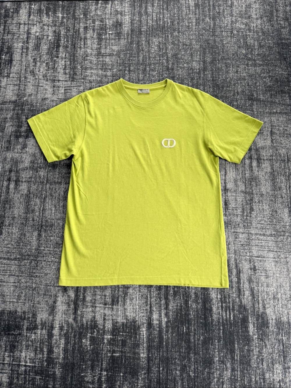 Dior Dior Green CD Logo T-Shirt Size L Size US L / EU 52-54 / 3 - 1 Thumbnail