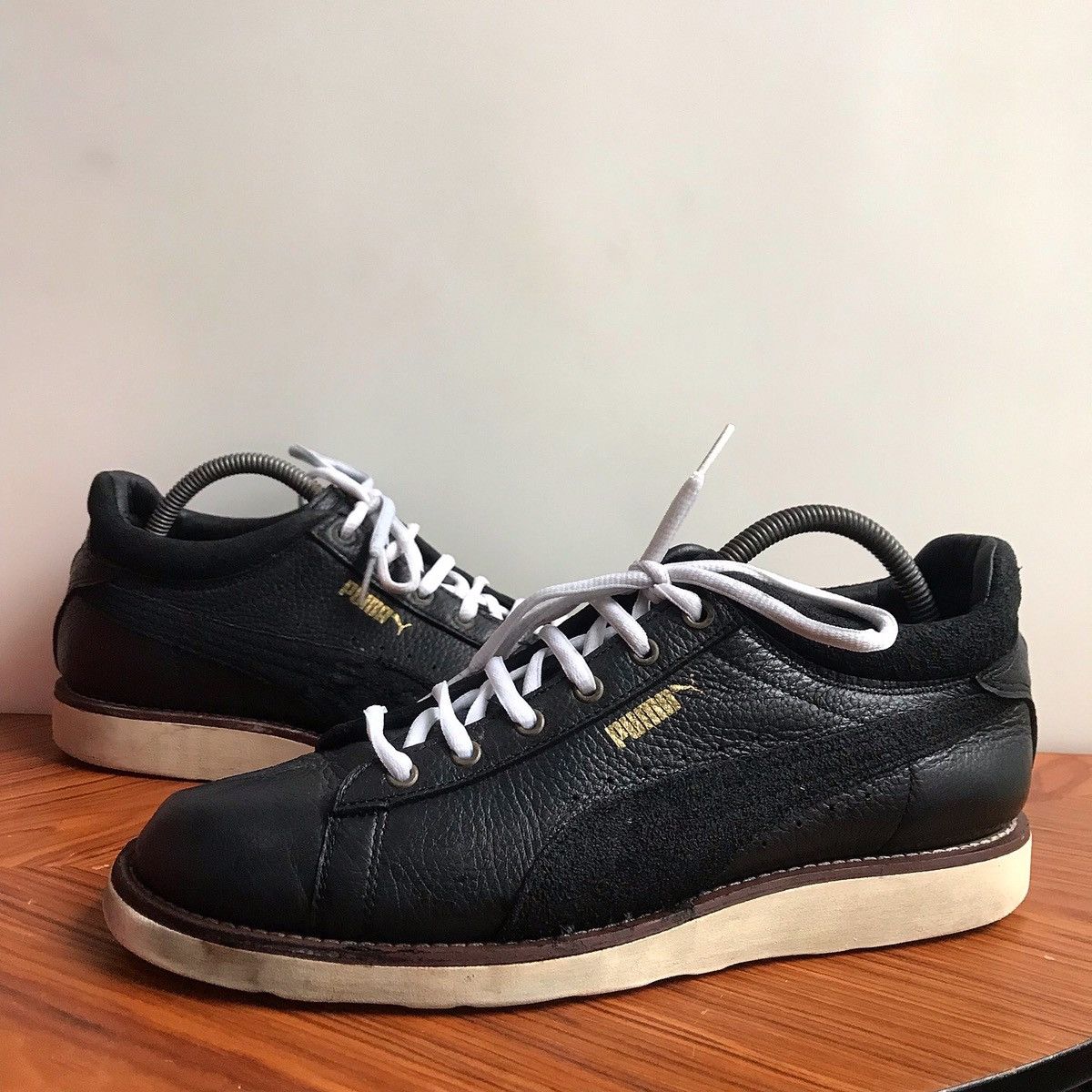 Puma × Vintage Vintage Iconic Puma Boots Stepper Wkb Jpn Takumi black Full Size US 8 / EU 41 - 2 Thumbnail