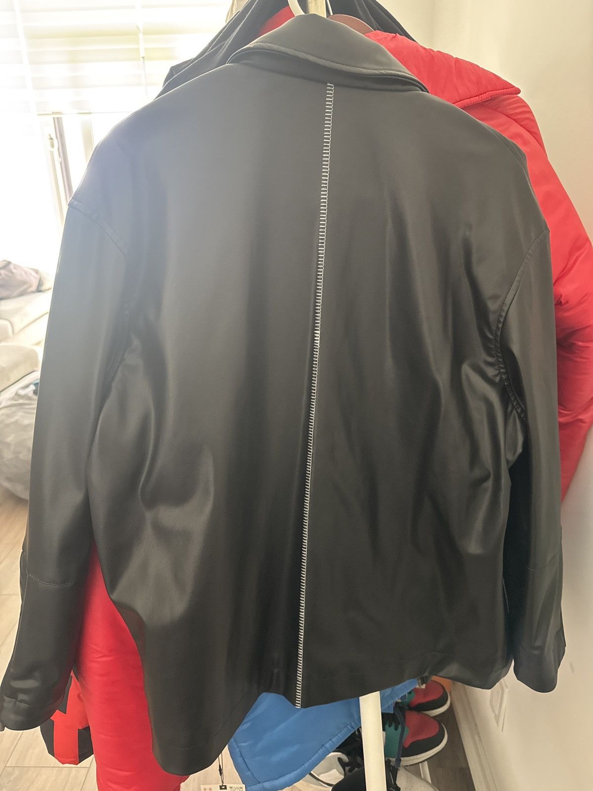 Zara Zara Leather Jacket Size US M / EU 48-50 / 2 - 2 Thumbnail