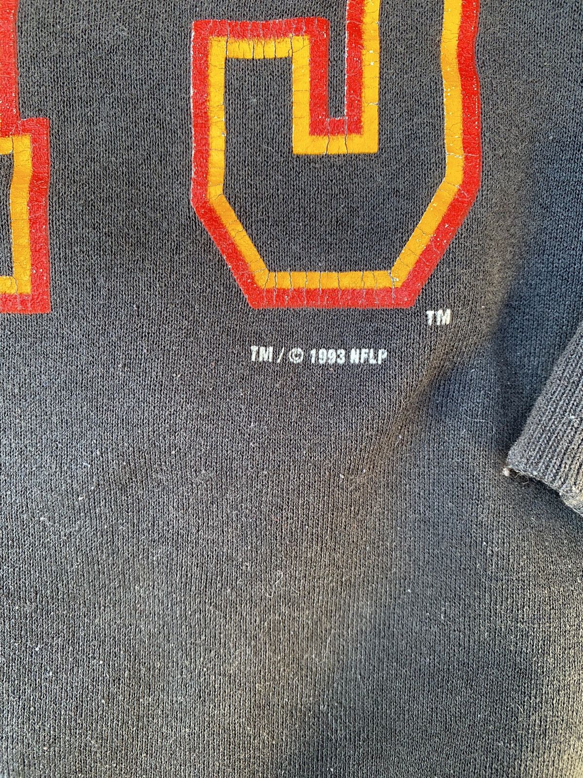 NFL × Vintage VTG 1993 KANSAS CITY CHEIFS SWEATSHIRT Size US L / EU 52-54 / 3 - 2 Thumbnail