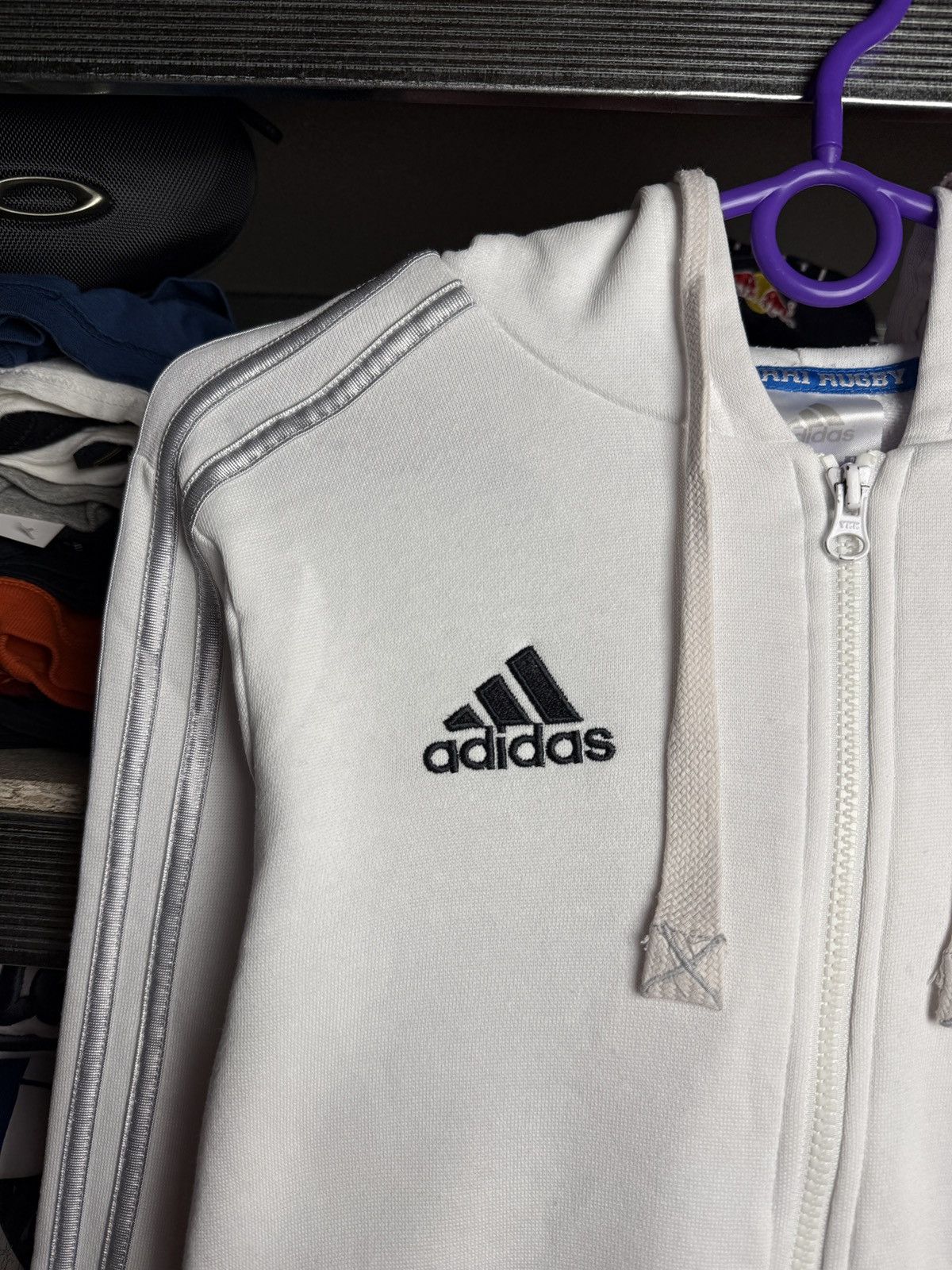 Adidas × Vintage Italy Italia adidas originals track jacket soccer Size US S / EU 44-46 / 1 - 5 Thumbnail