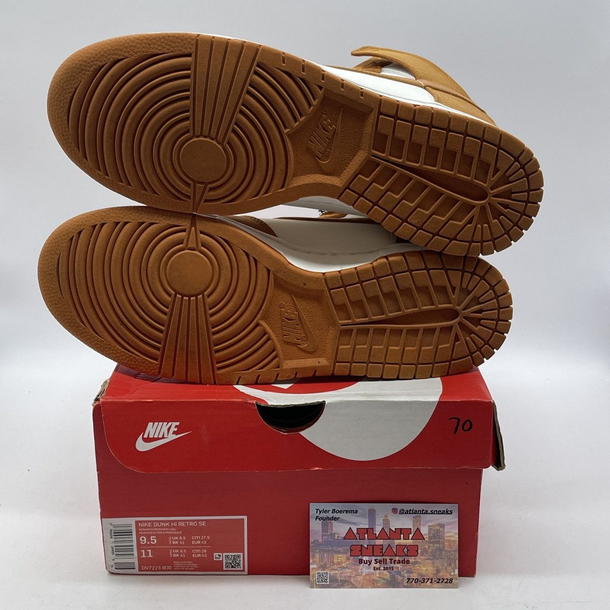 Nike Dunk high monarch canvas Size US 9.5 / EU 42-43 - 7 Thumbnail