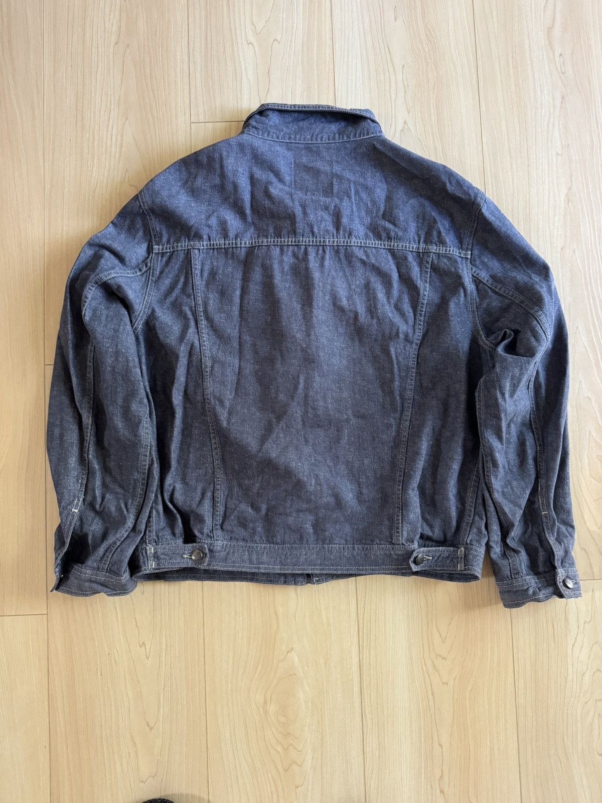 Marithe + Francois Girbaud Marith + Francis Girbaud Zip Up Denim Jacket Size US XXL / EU 58 / 5 - 3 Thumbnail