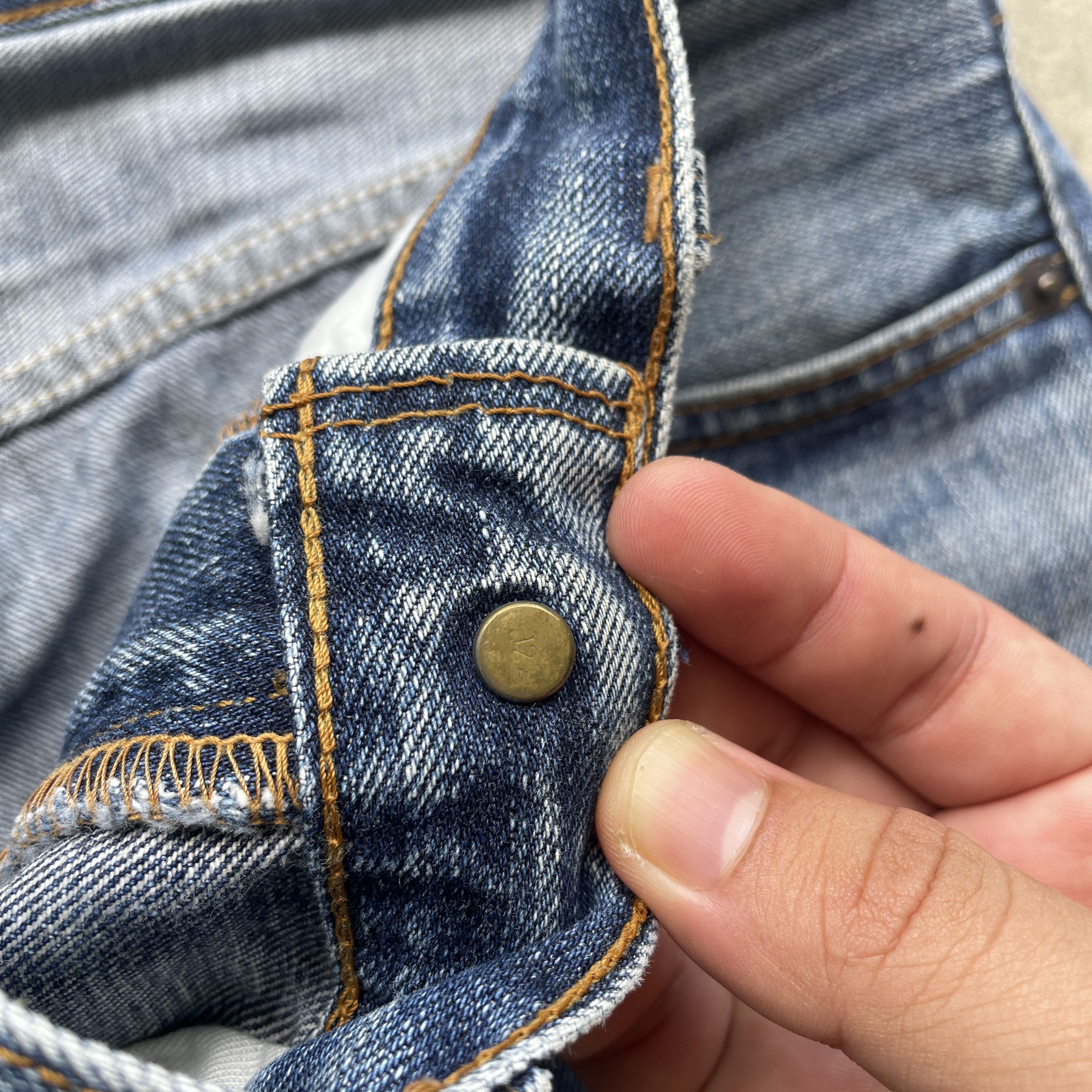 Levi's VINTAGE LEVI’S 505 FADED DENIM PANTS JEANS W29x29.5 Size US 29 - 8 Thumbnail